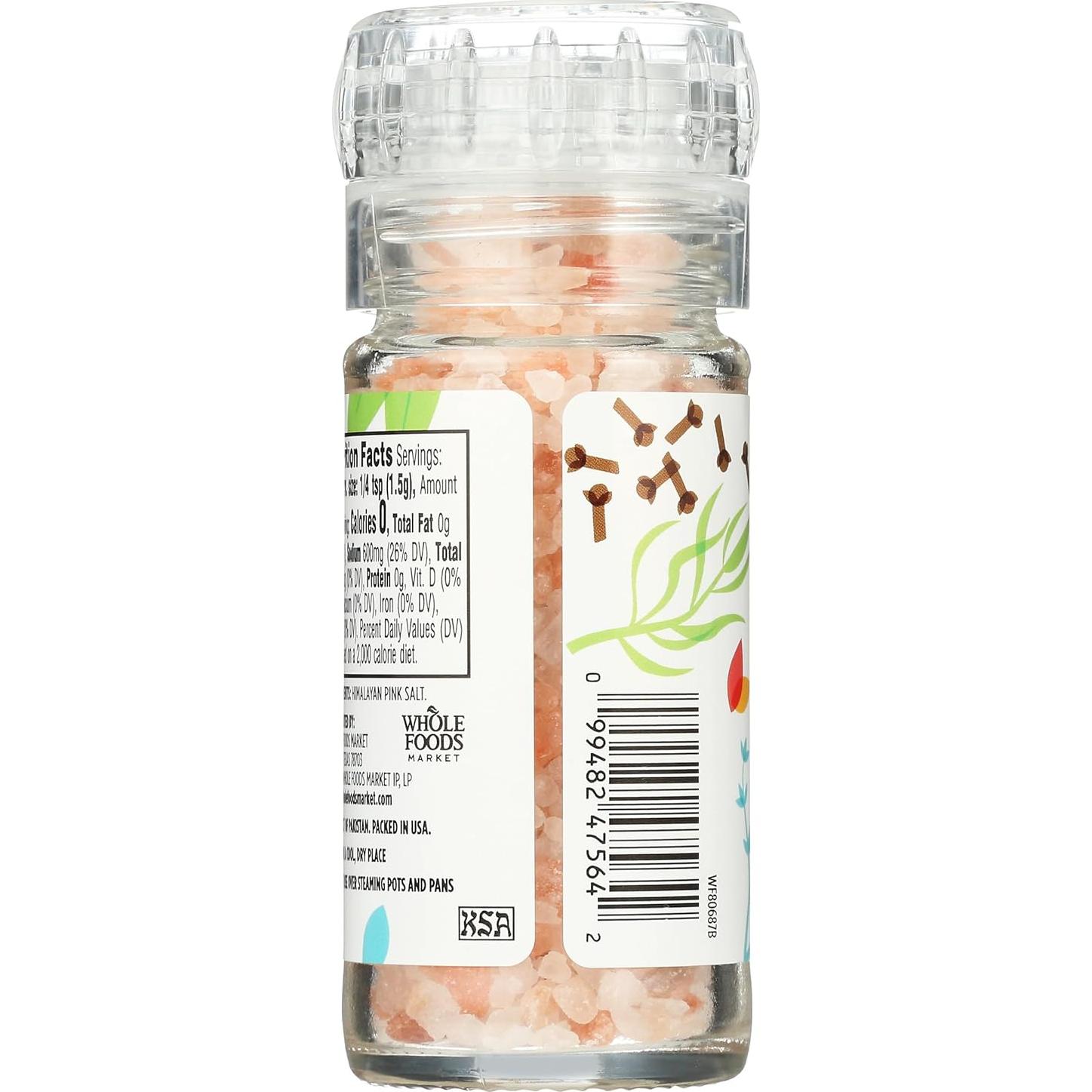 Molinillo de Sal Rosa del Himalaya 365 Whole Foods 95 g