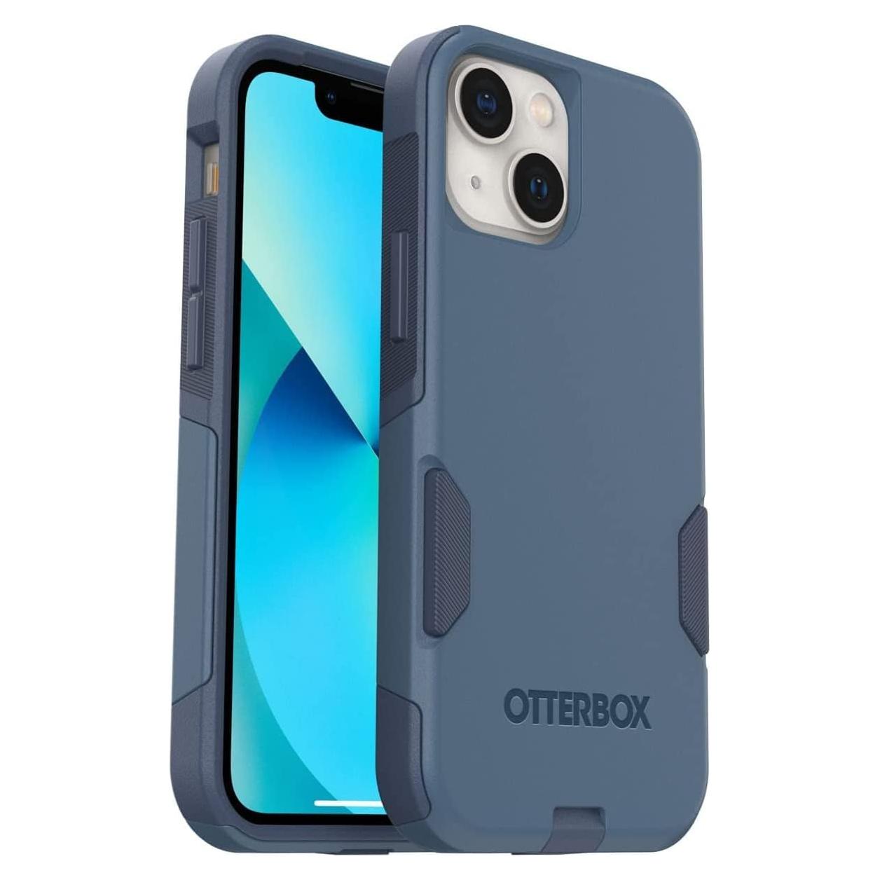 Funda OtterBox Commuter para iPhone 13 Azul Delgada