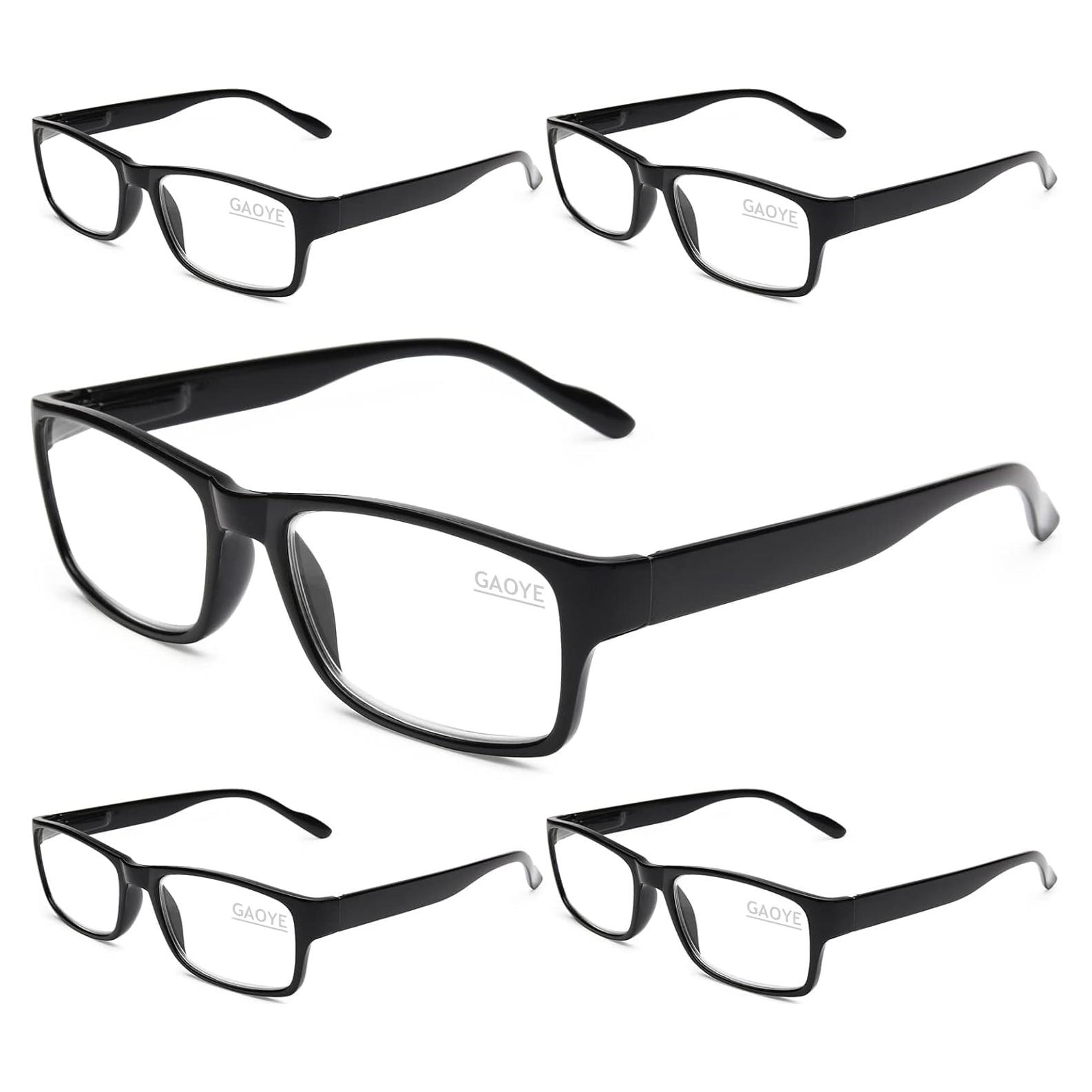 Gafas de Lectura Gaoye 5 Pack Anti Luz Azul 2.0x