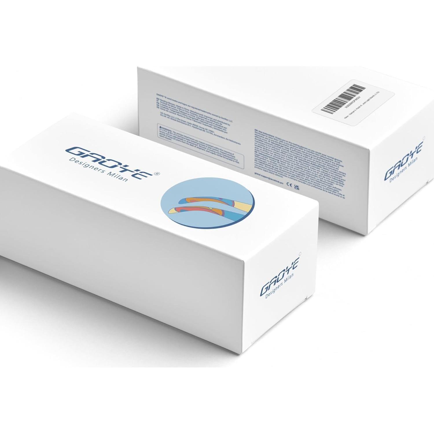 Gafas de Lectura Gaoye 5 Pack Anti Luz Azul 2.0x