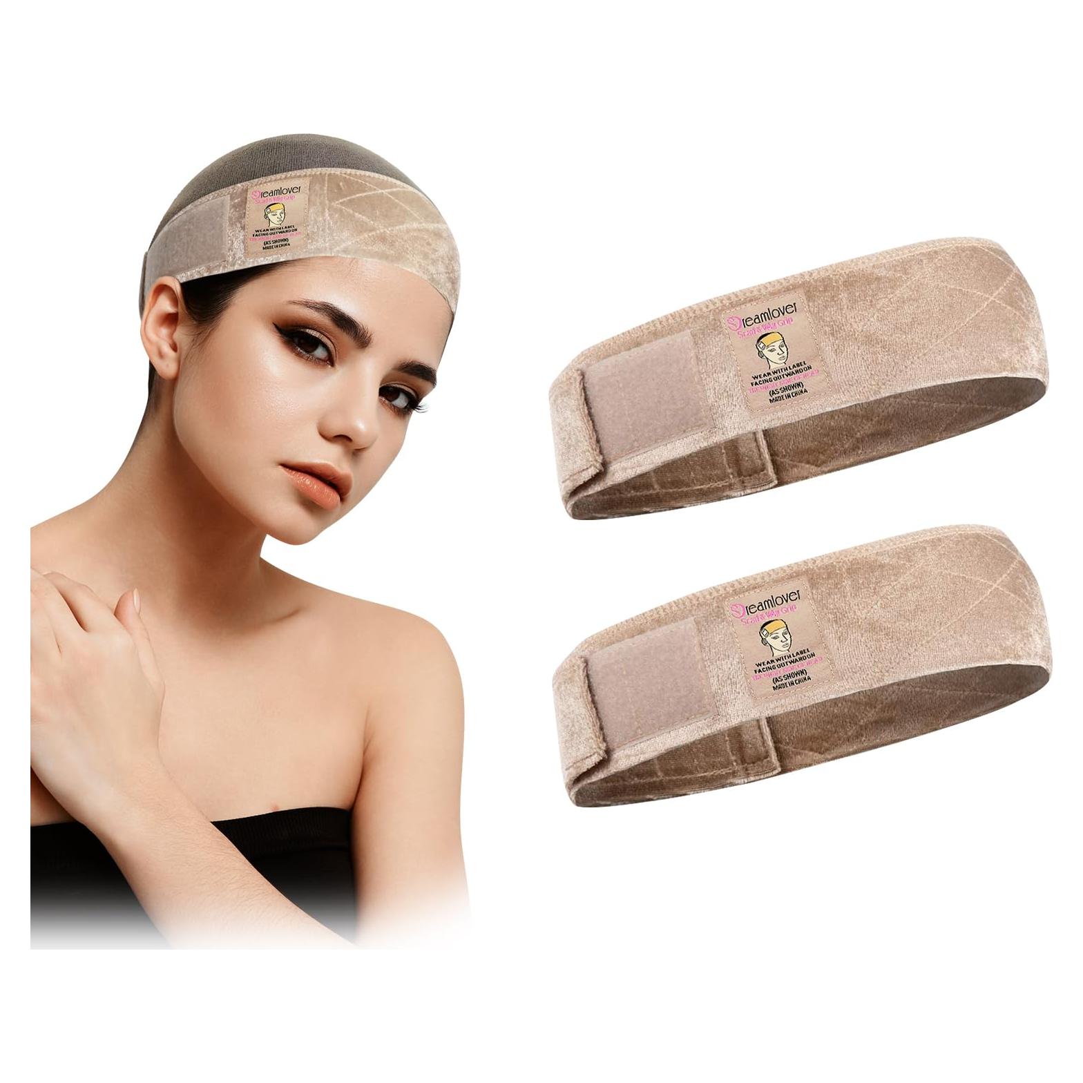 Bandas de agarre para pelucas Dreamlover bronceado 2 piezas