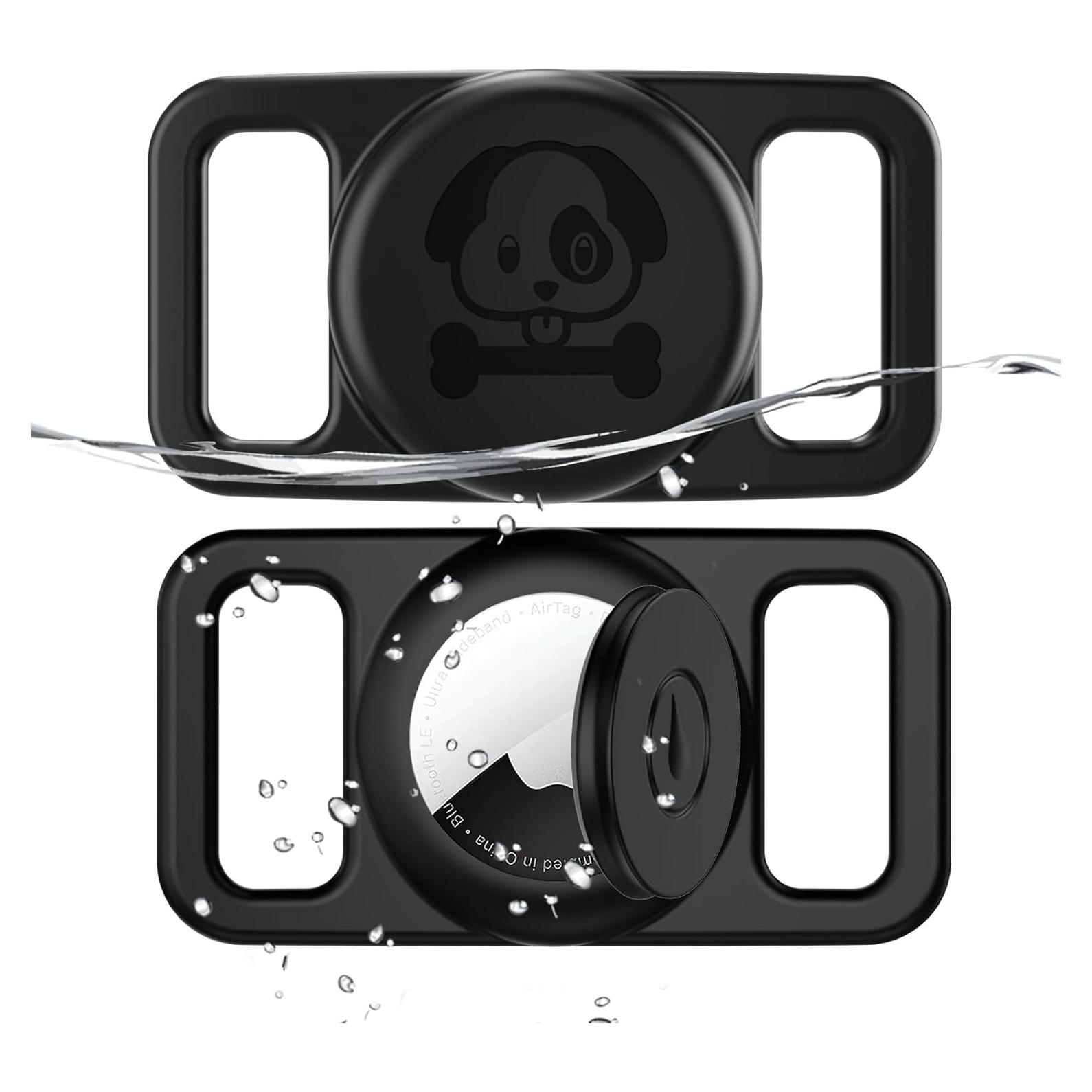 Soporte de Collar para Perro Rzttwl Impermeable para AirTag