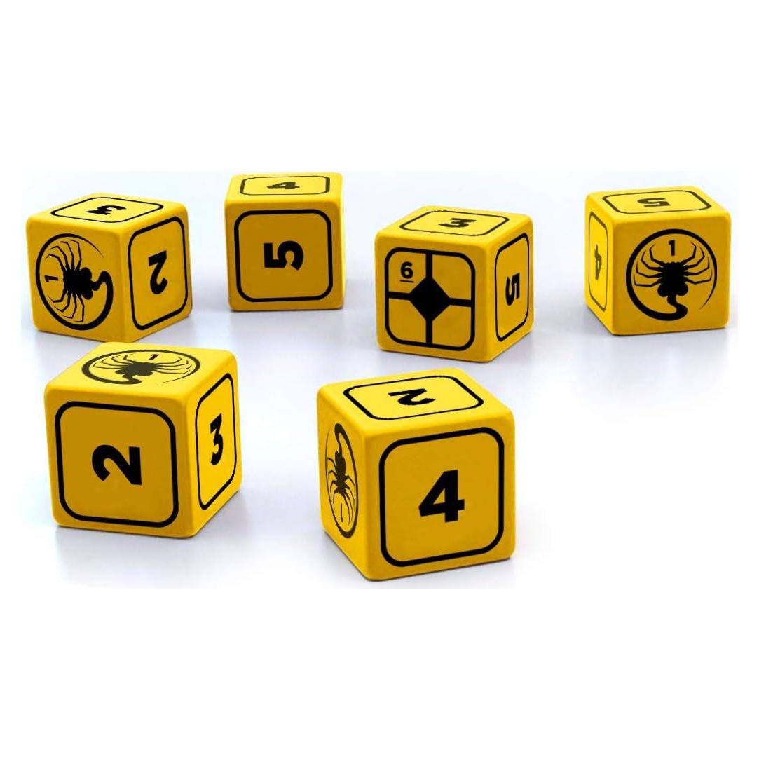 Dados de Estrés Free League Publishing Alien RPG 10 Piezas