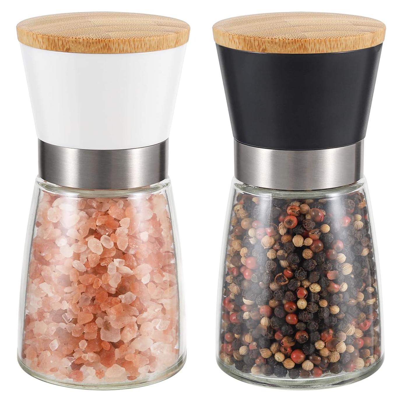 Juego de Molinillos de Sal y Pimienta VUCCHINI 170ml Manual