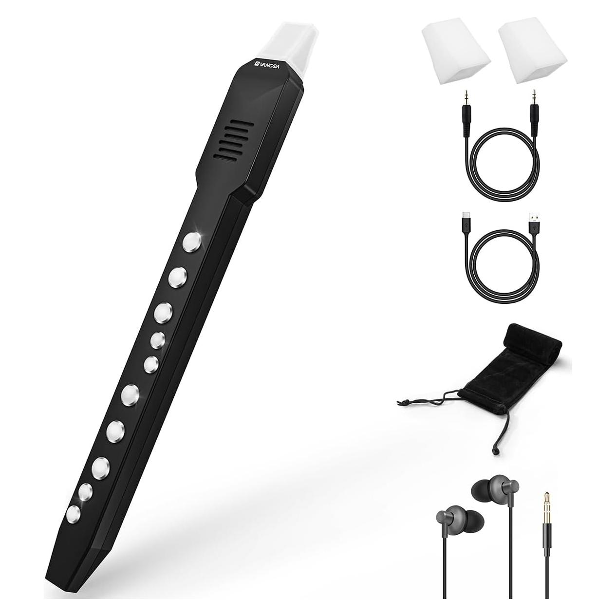 Instrumento de Viento Digital Vangoa EWI-100 Portátil