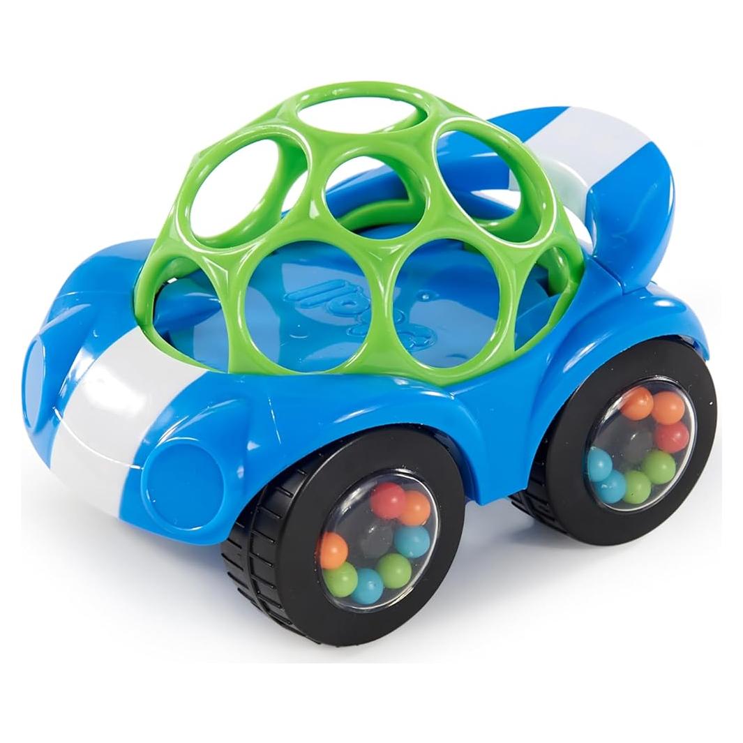 Juguete para Gatear Bright Starts Oball Coche Azul Verde 11.4cm