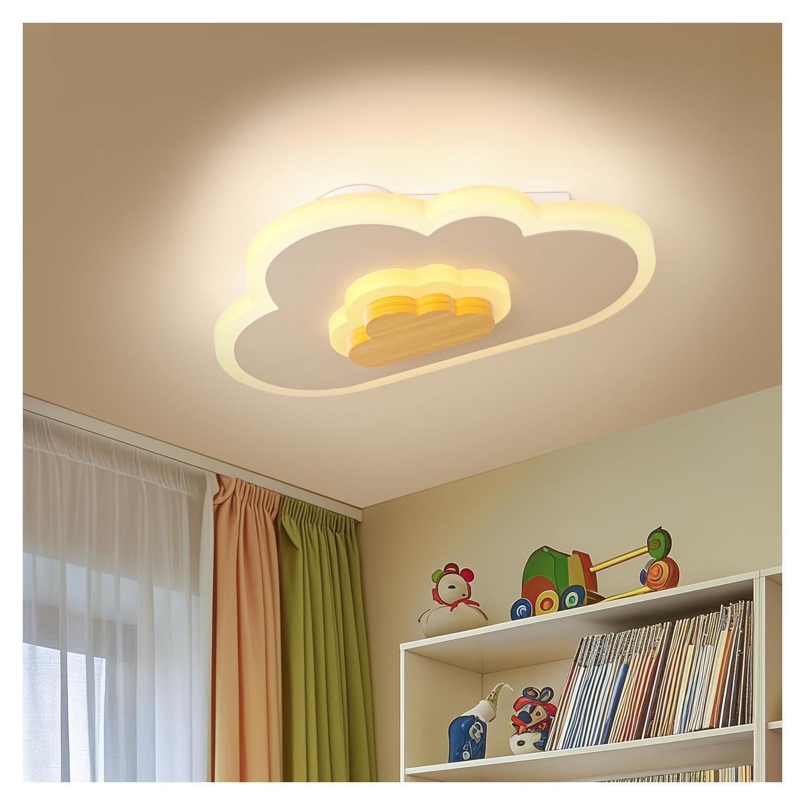 Lámpara de Techo LED Nube YCMGEAD 26W 40cm Luz Nocturna