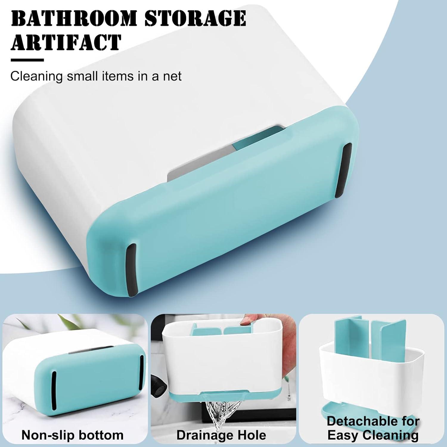 Soporte para Cepillos de Dientes Cerpourt Azul Ajustable