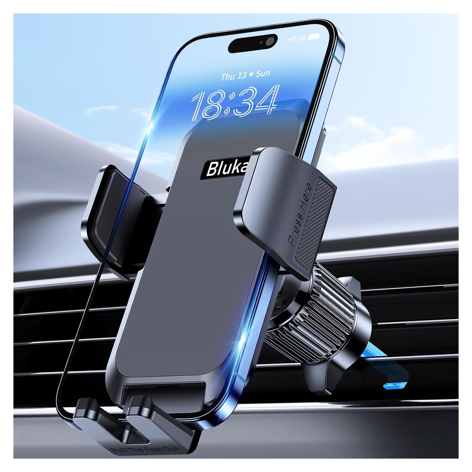 Soporte para Teléfono en Coche Blukar K9789 360° Rotación