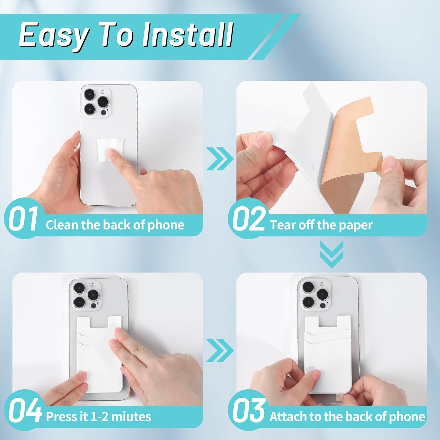 Cartera Adherible SHANSHUI para Teléfono Móvil 3 Colores