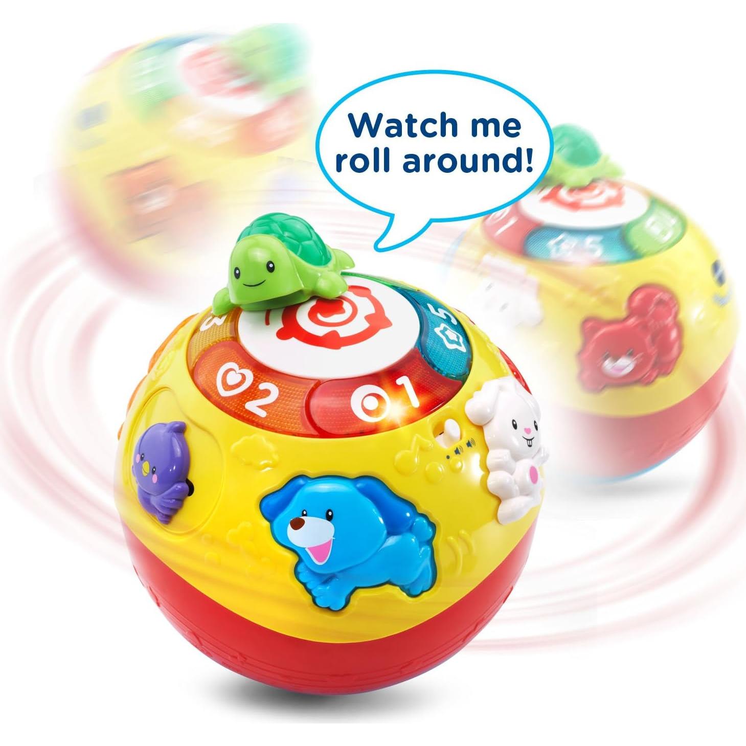 Bola de Reptar y Gatear VTech Multicolor - Interactiva 6-36 meses
