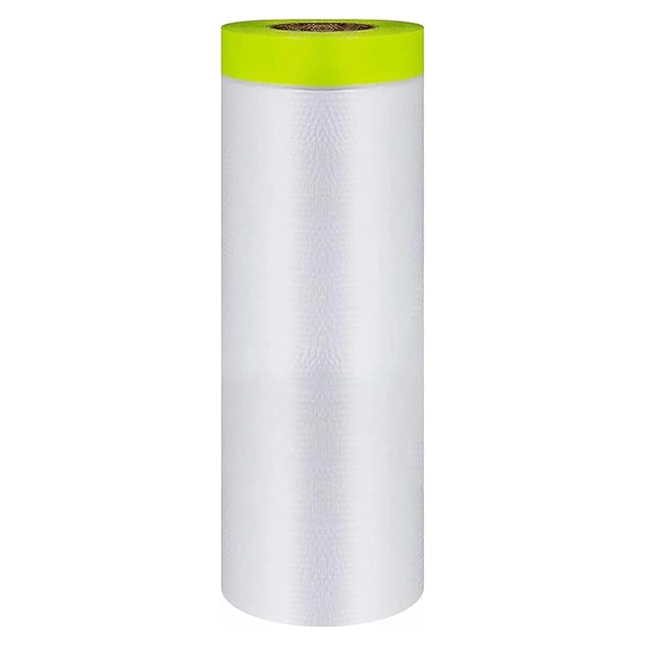 Cinta de Pintor con Plástico YUNXIHUI 140cm x 20m Rollo