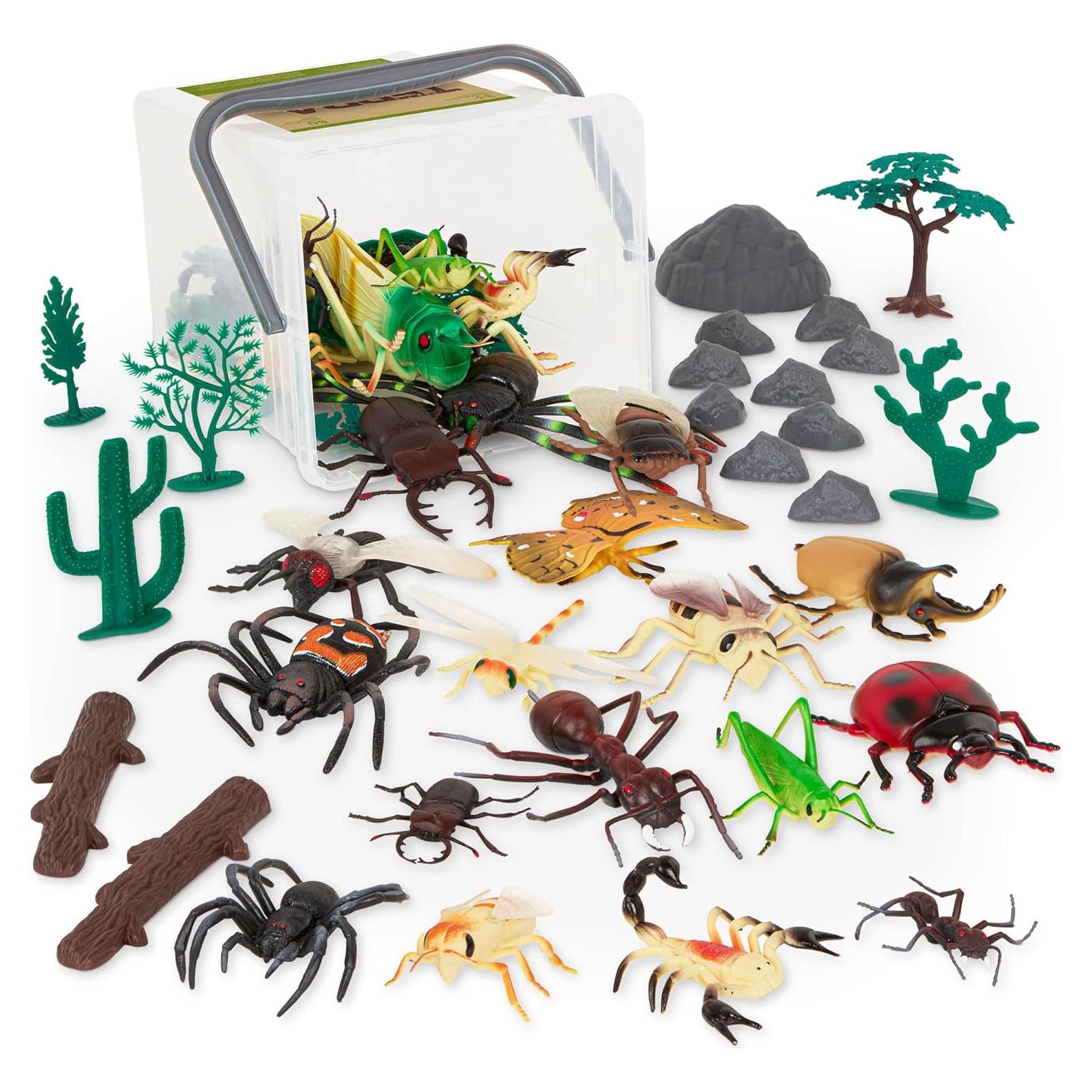Set de Juguetes Insectos y Reptiles Terra by Battat - 60 Piezas