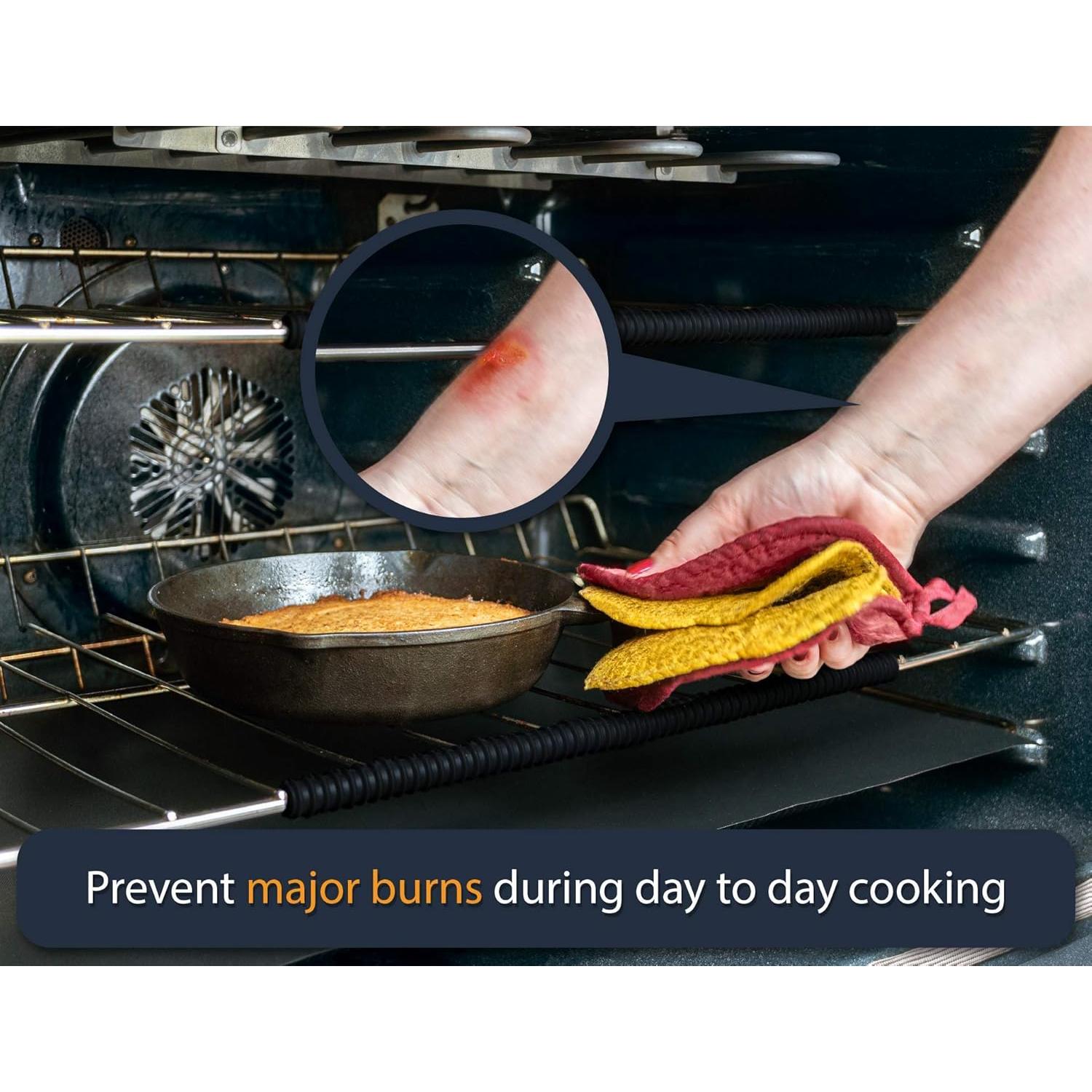 Protectores de Horno de Silicona Linda's Essentials 35.56 cm - Paquete de 3