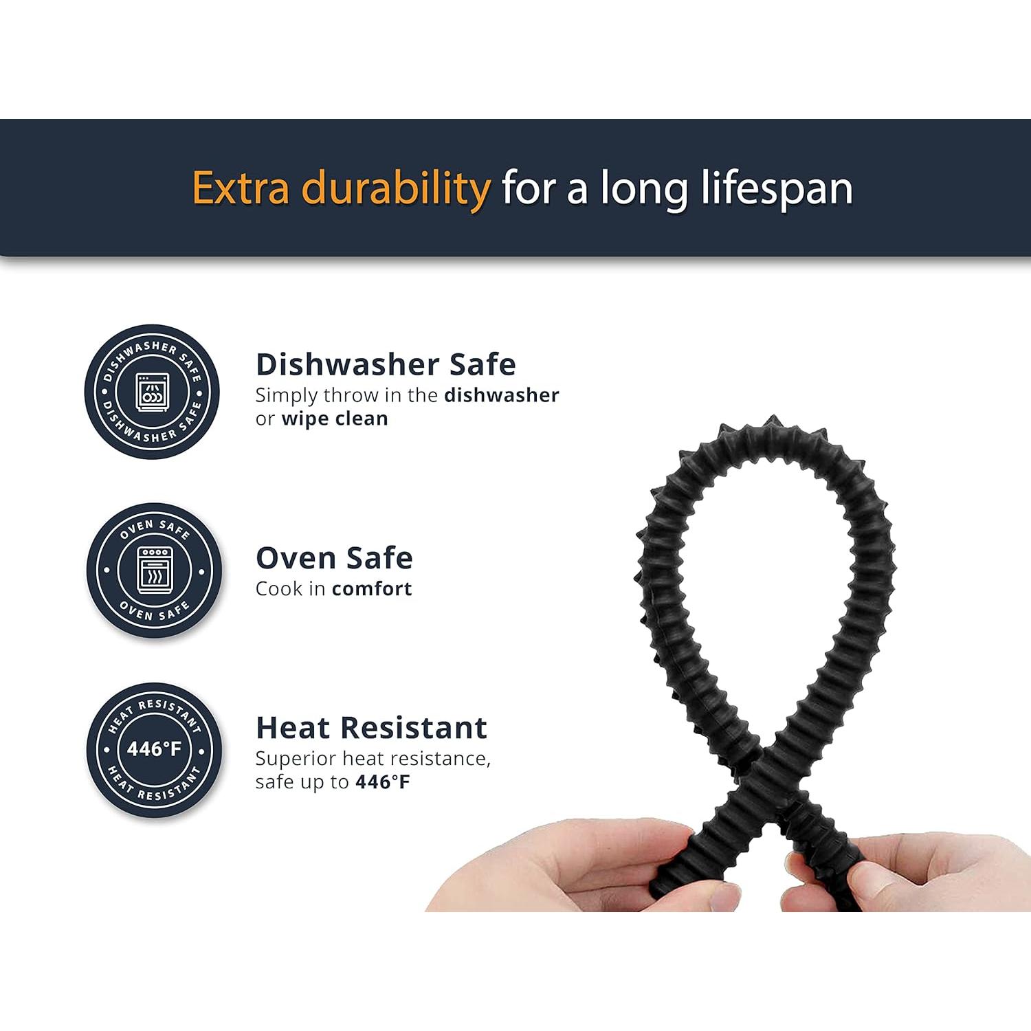 Protectores de Horno de Silicona Linda's Essentials 35.56 cm - Paquete de 3