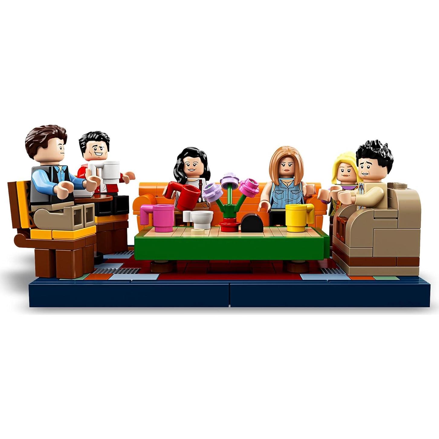 LEGO Central Perk 21319 con 7 minifiguras y detalles