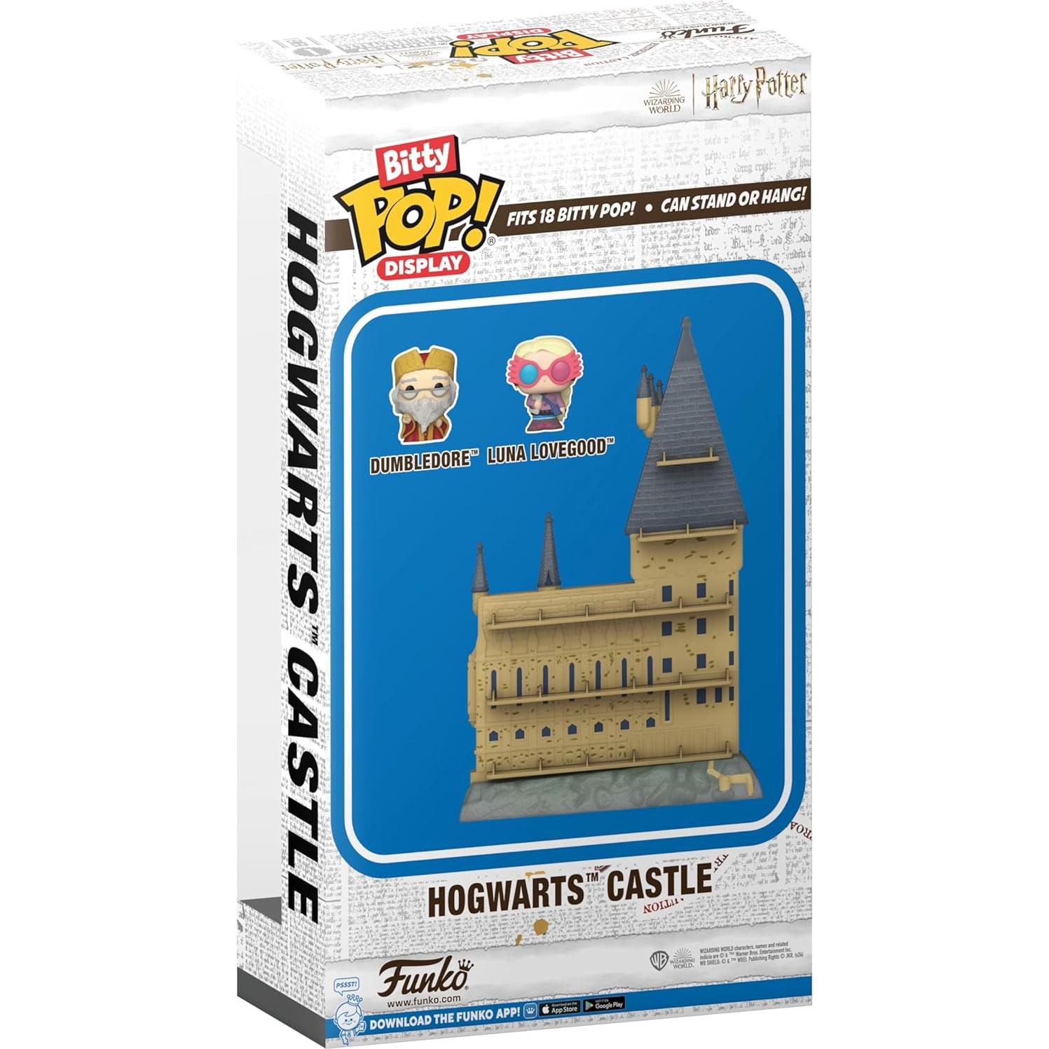 Display Bitty Pop! Castillo de Hogwarts Funko 18 personajes
