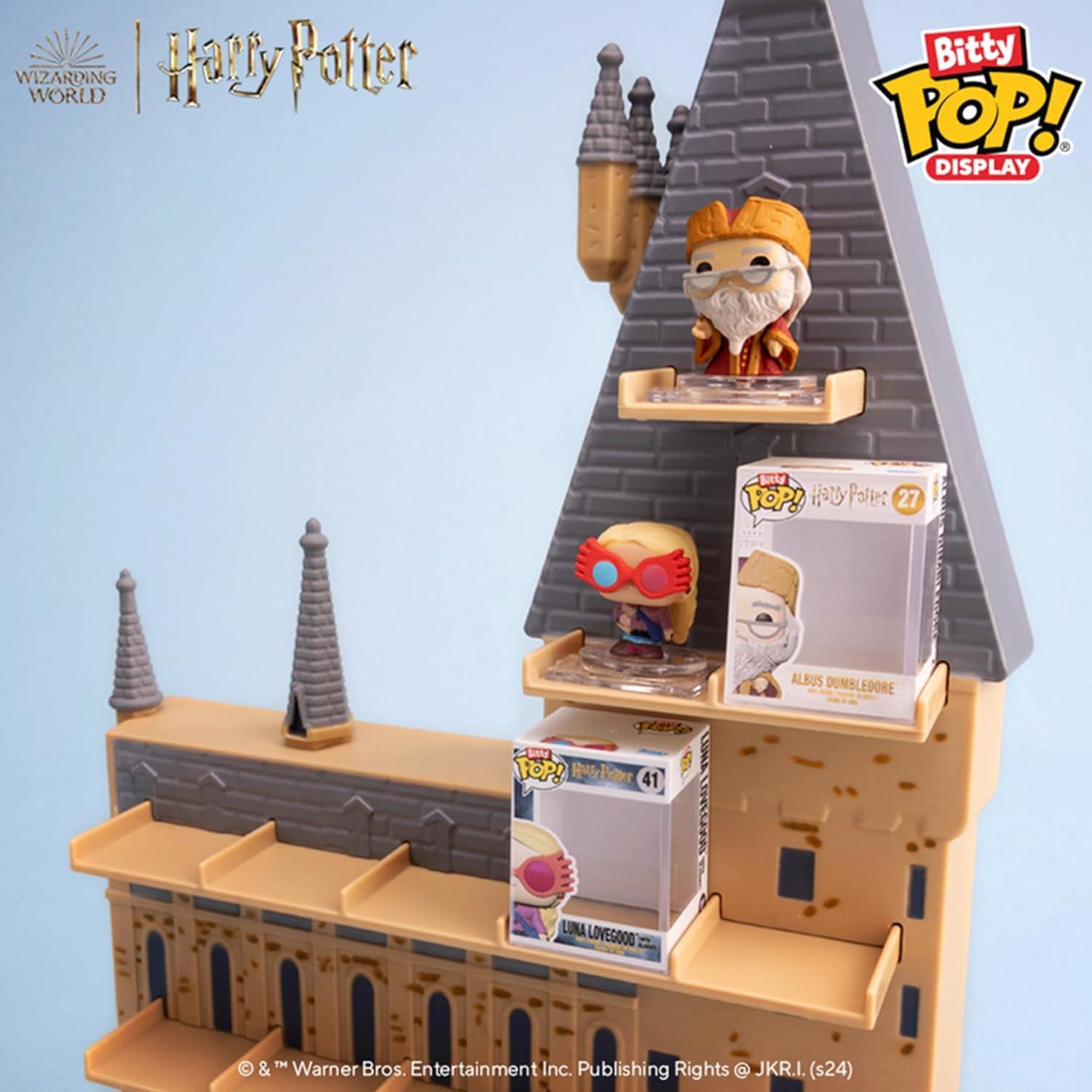 Display Bitty Pop! Castillo de Hogwarts Funko 18 personajes