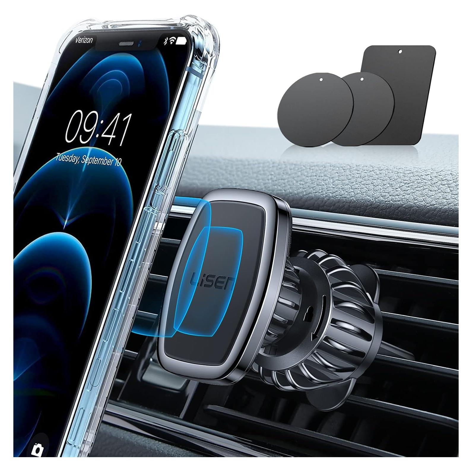 Soporte Magnético para Teléfono LISEN para Auto - Clip Mejorado
