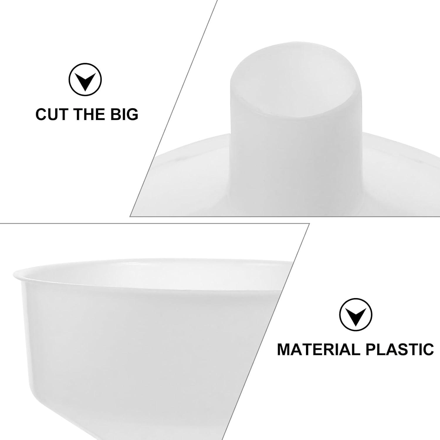 Embudo de Cocina DOITOOL Grande Plástico 24 cm Boca Ancha