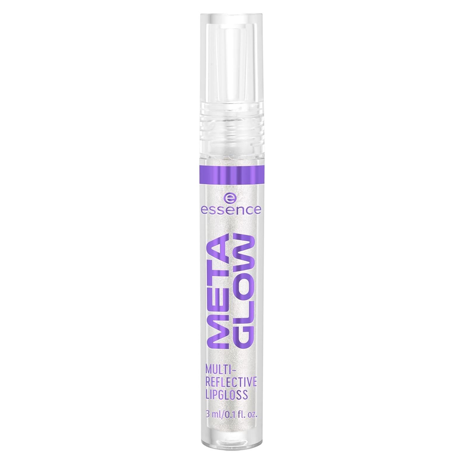Brillo de Labios Essence Meta Glow 01 Espacio Cibernético Vegano