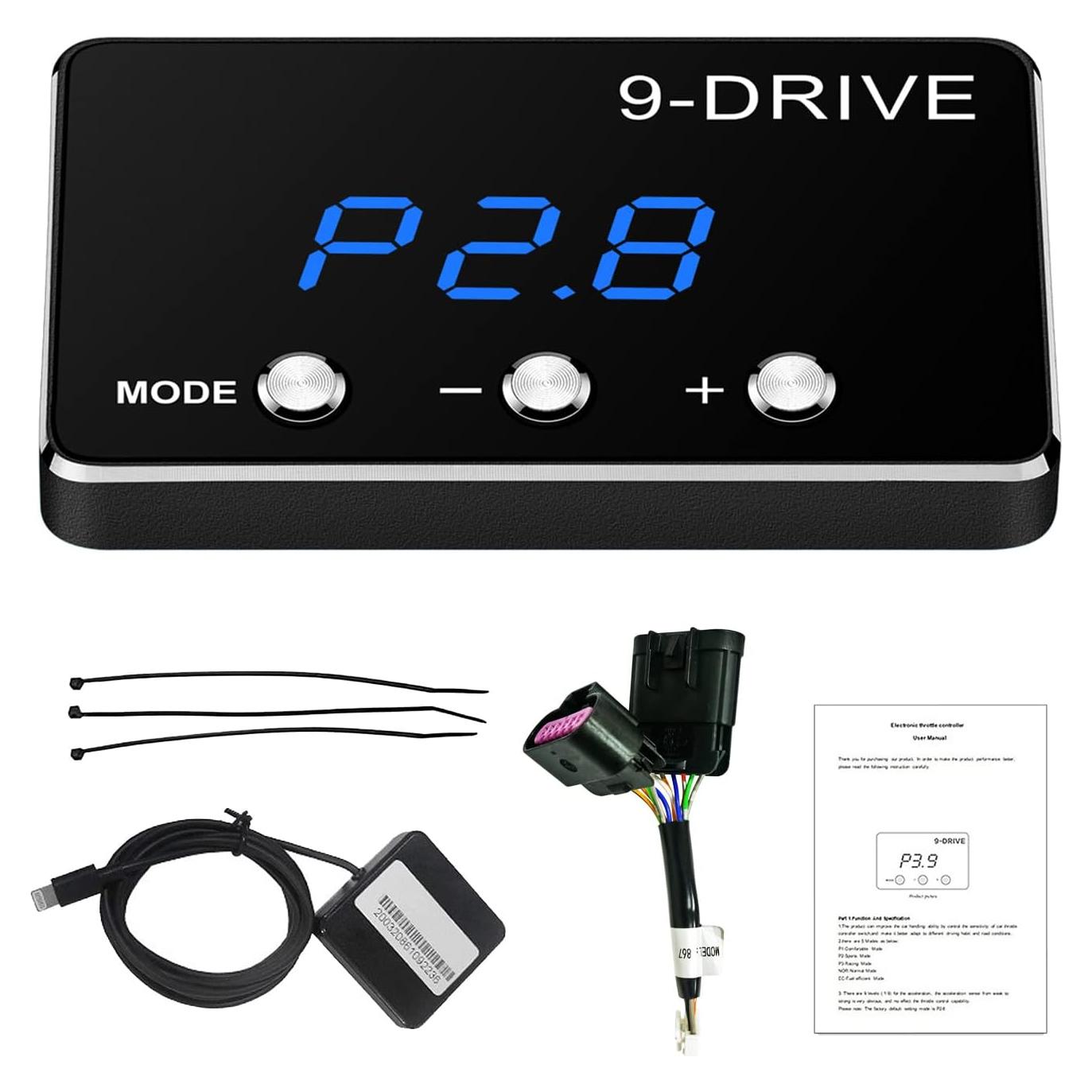 Controlador de Respuesta del Acelerador Chunle 9 Modos para Toyota