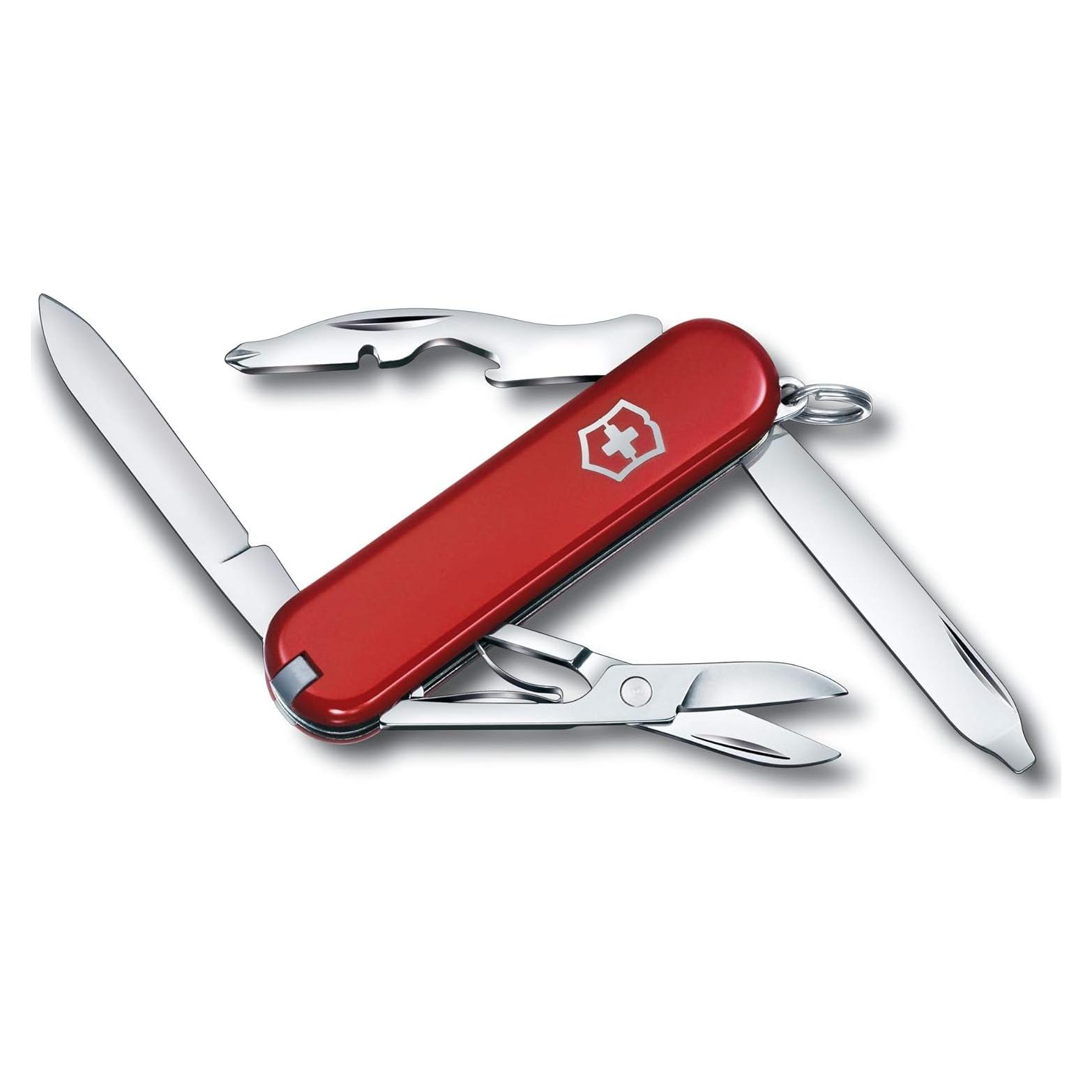 Cuchillo Suizo Victorinox Rambler 10 Funciones Rojo