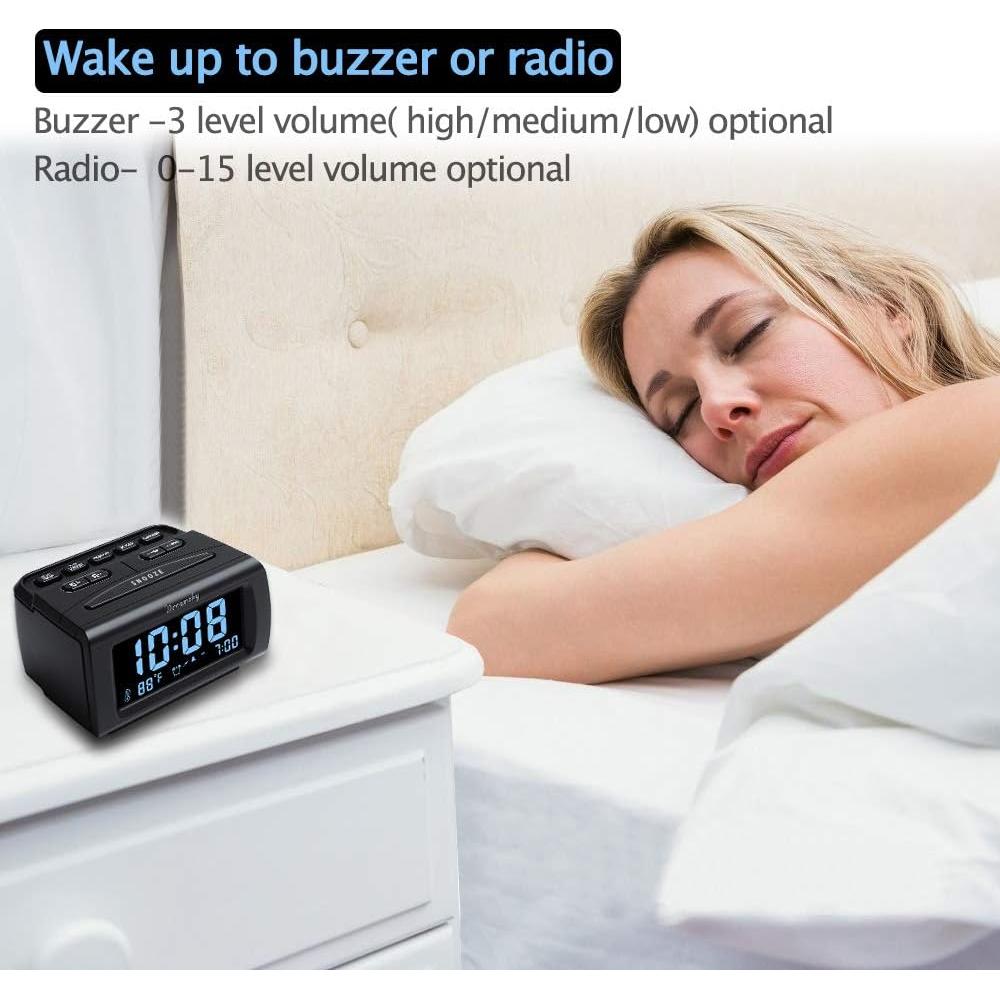 Reloj Despertador DreamSky DS206 con Radio FM y USB