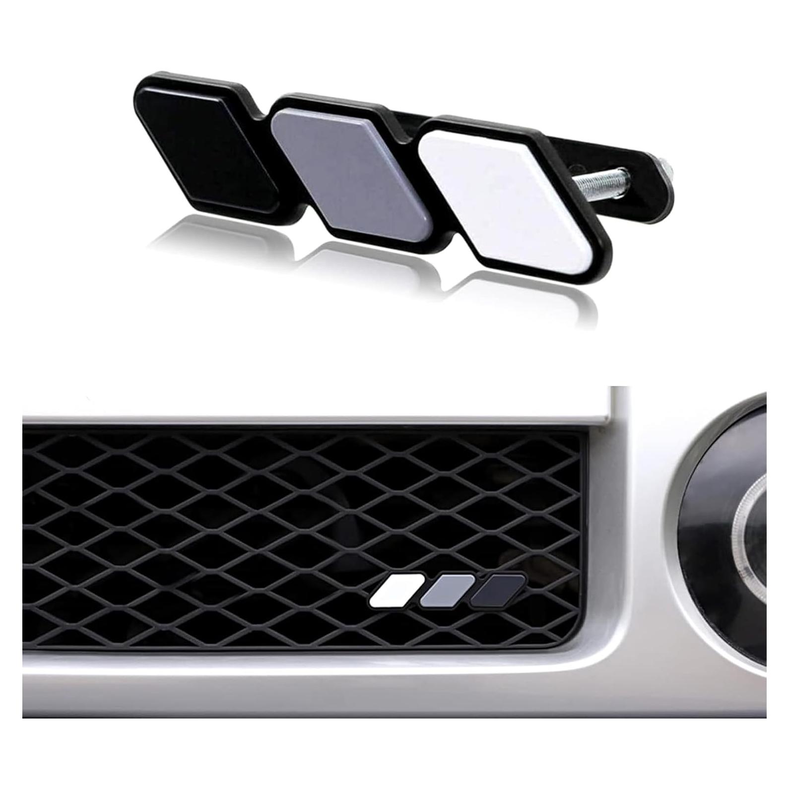 Insignia Decorativa de Rejilla Gseigvee Tricolor 11.94x2.49cm