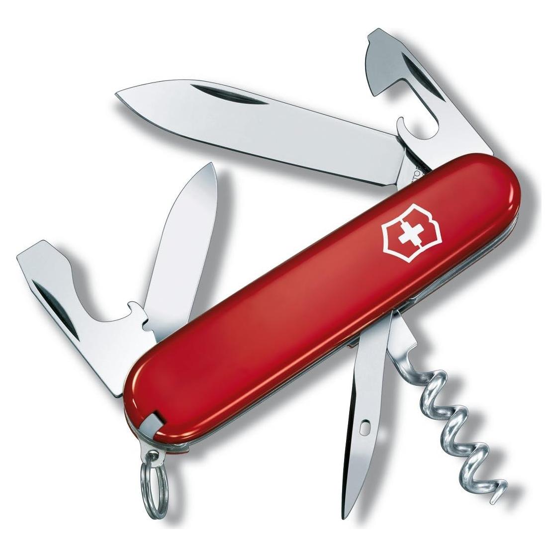 Cuchillo de bolsillo Victorinox Spartan 12 funciones Rojo