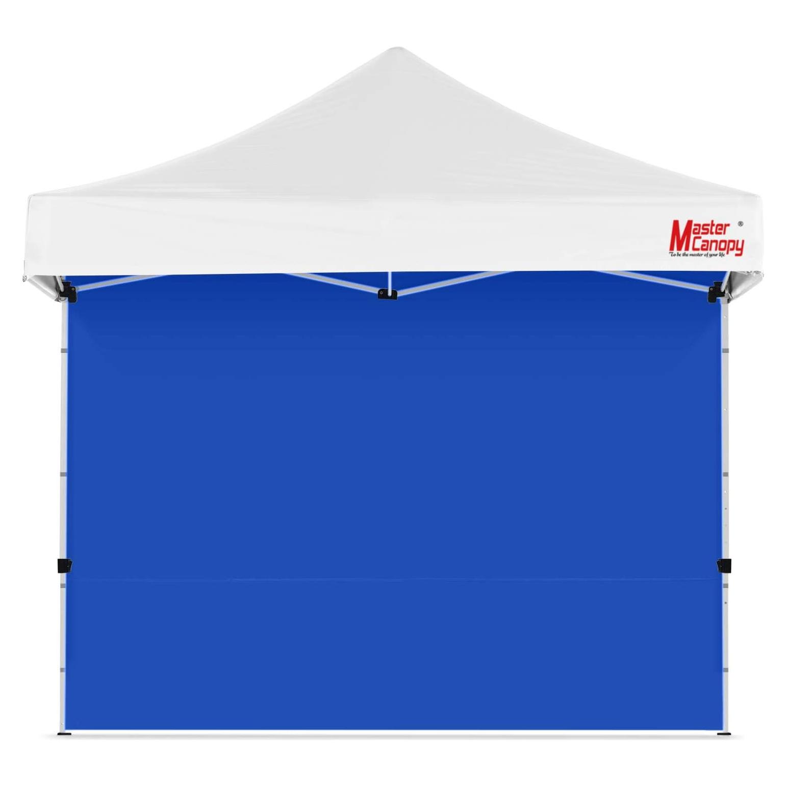 Lateral Carpa MASTERCANOPY 10x10 Plegable Azul UV 50+