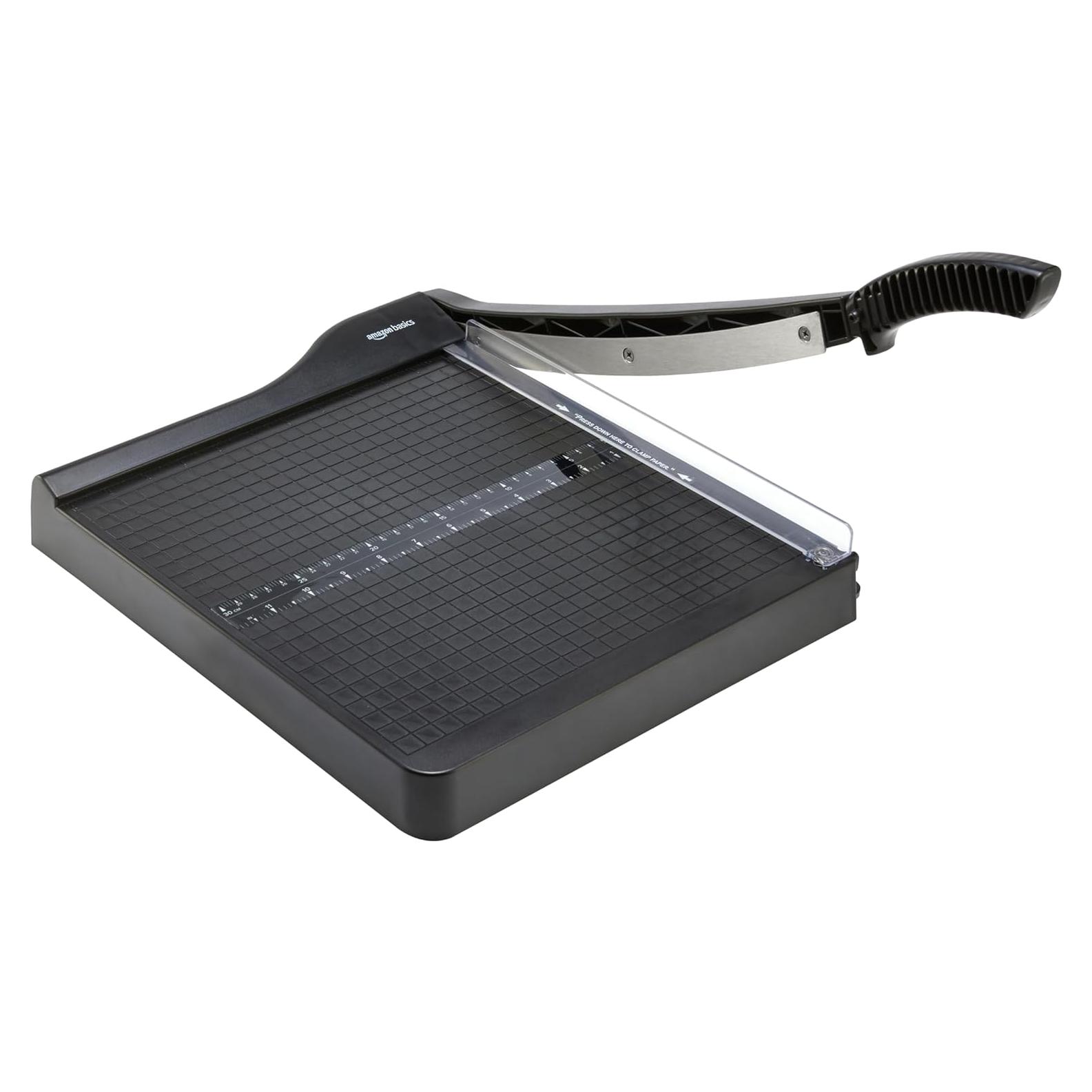 Cortadora de Papel Guillotina Amazon Basics 30,48 cm 10 Hojas