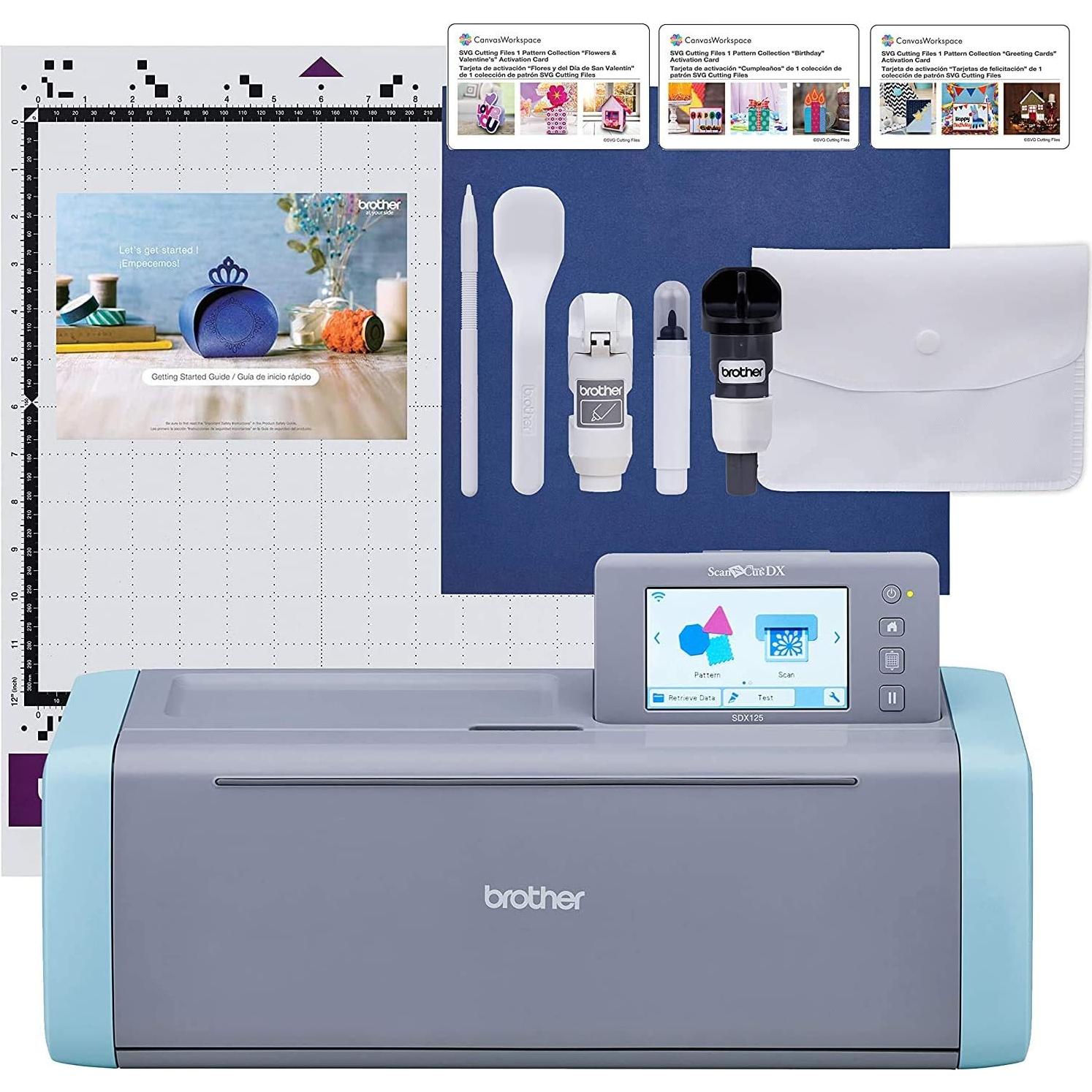 Máquina de Corte Brother ScanNCut SDX125e con Vinilo