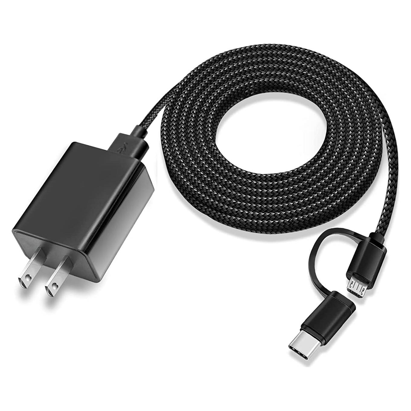 Cargador de pared USB C 5V 2A + cable 2 en 1 YCWZZH