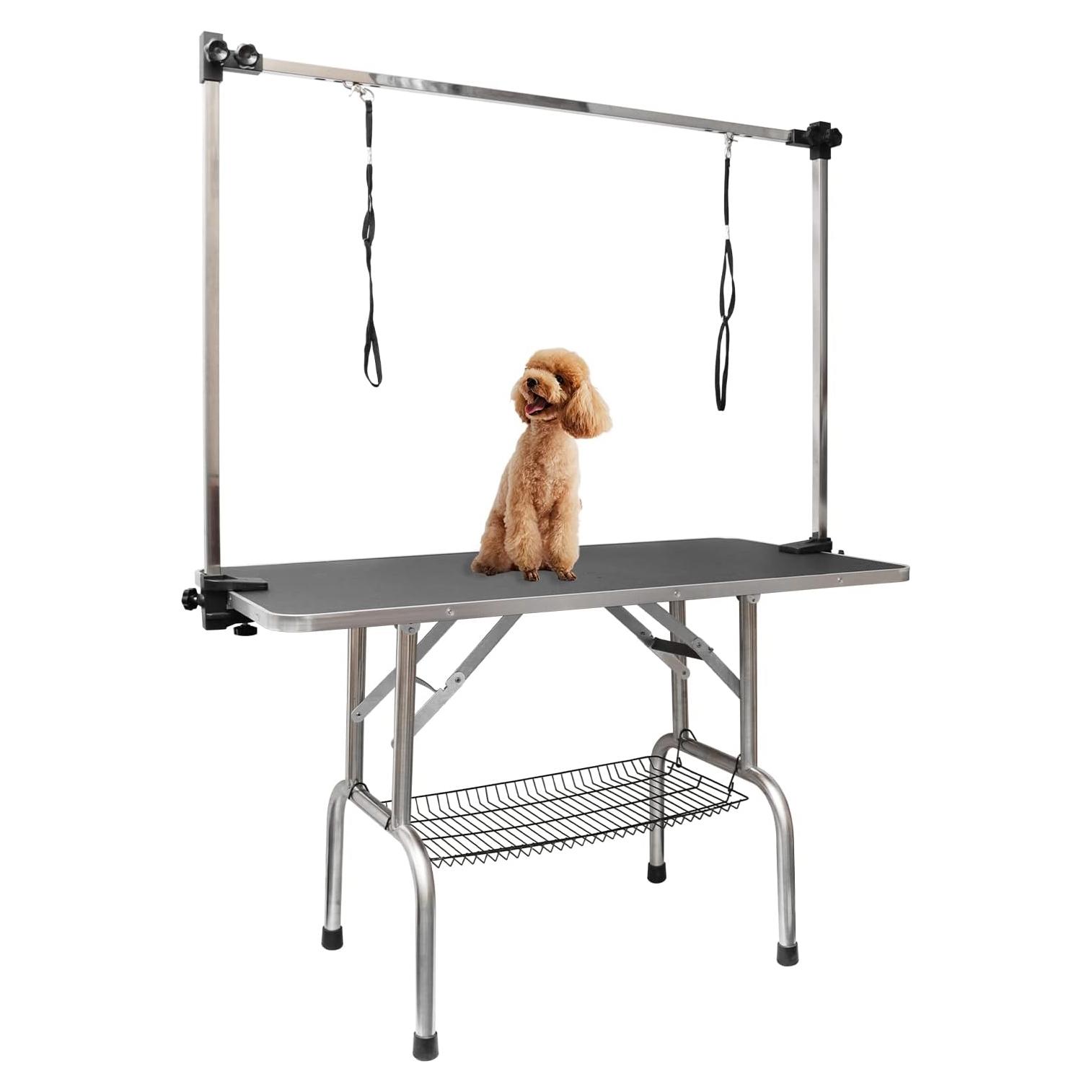 Mesa de Aseo para Perros Roomtec 36" Ajustable Antideslizante