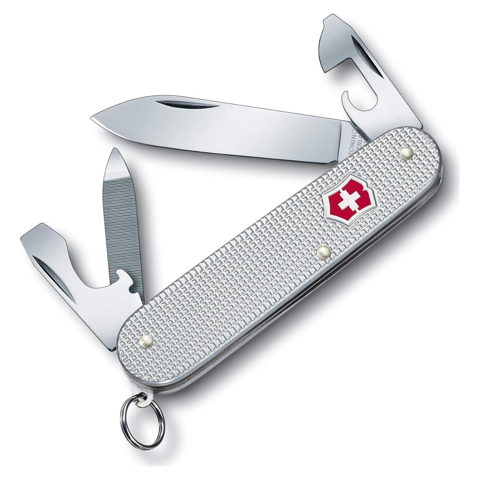 Cuchillo Suizo Victorinox Cadet Alox 9 Funciones Plata
