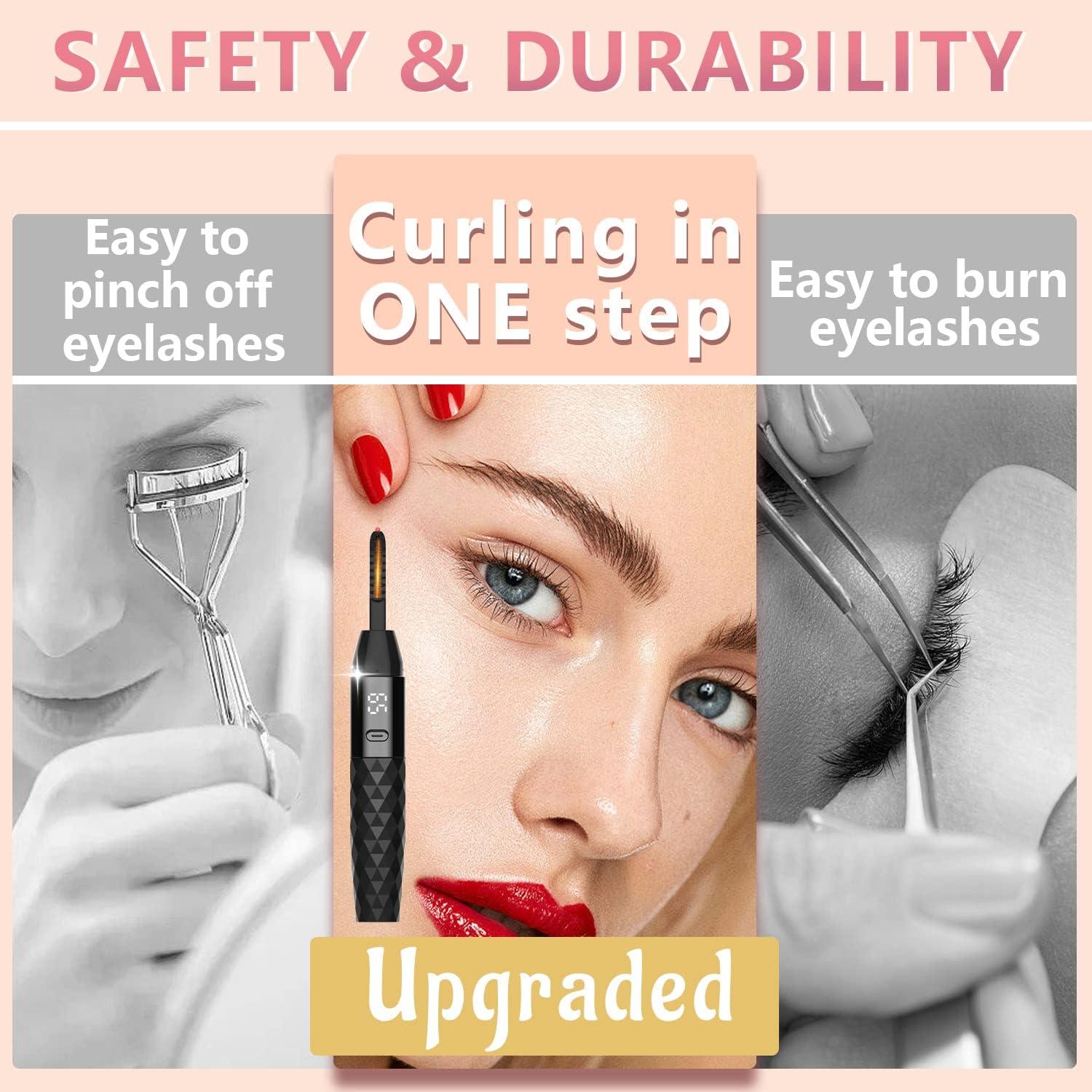 Rizador de Pestañas Eléctrico BUV Recargable 500mAh 2 Modos