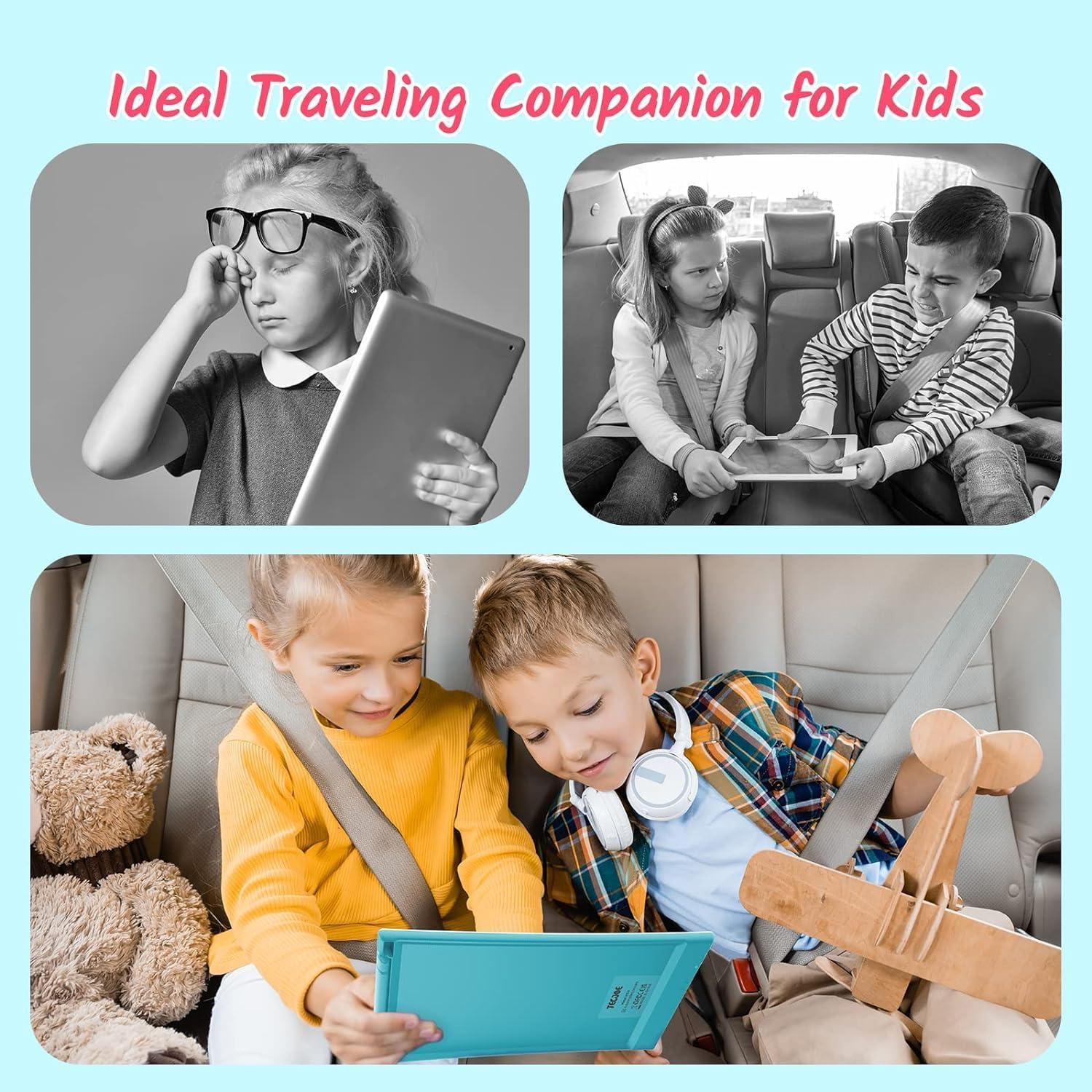 Tableta de Escritura LCD TECJOE 10" para Niños Colorida