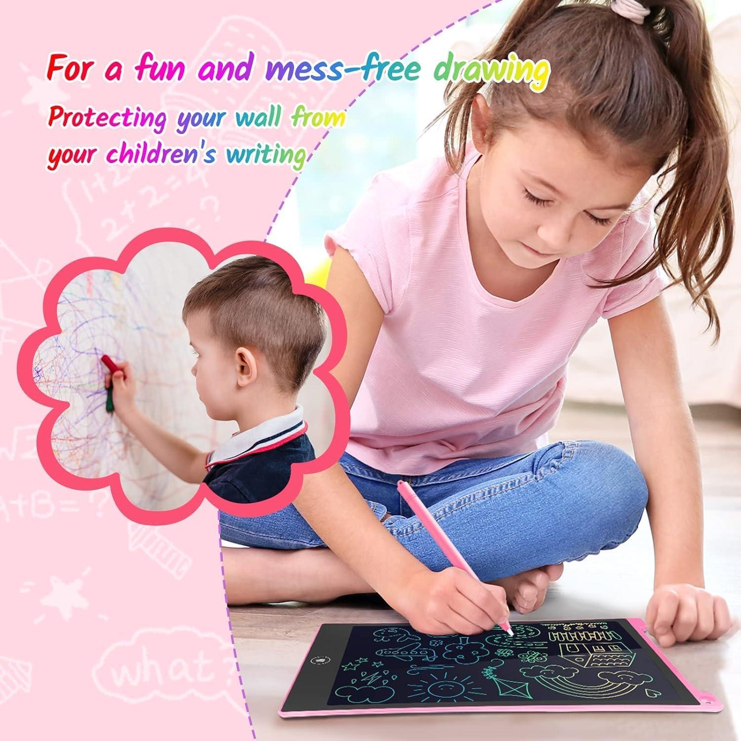 Tableta de Escritura LCD TECJOE 10" para Niños Colorida