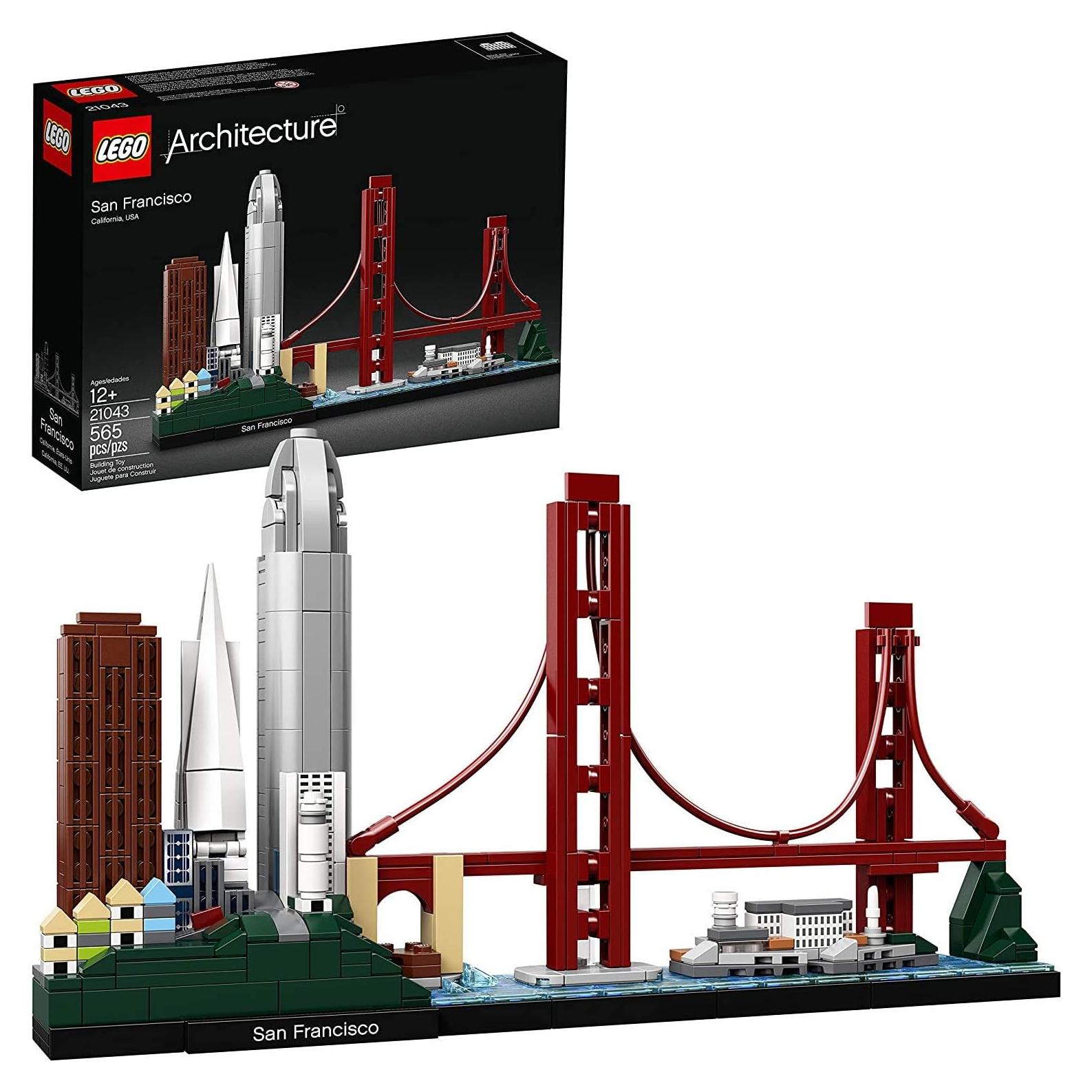 LEGO Arquitectura Skyline 21043 San Francisco 565 Piezas