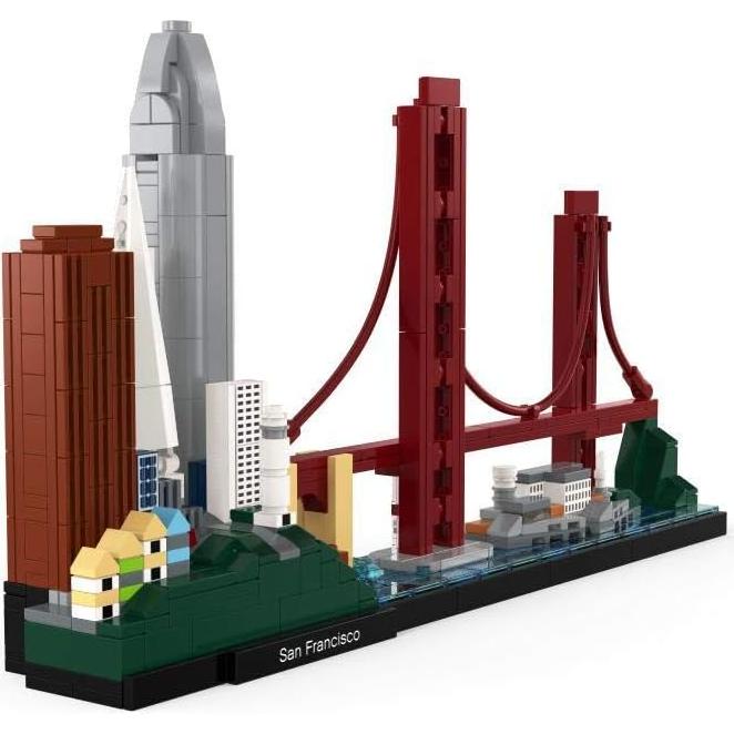 LEGO Arquitectura Skyline 21043 San Francisco 565 Piezas