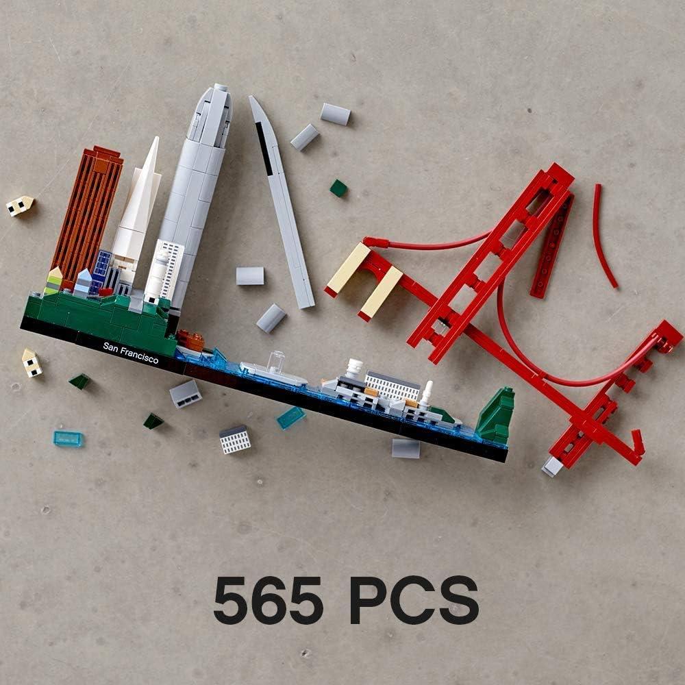 LEGO Arquitectura Skyline 21043 San Francisco 565 Piezas
