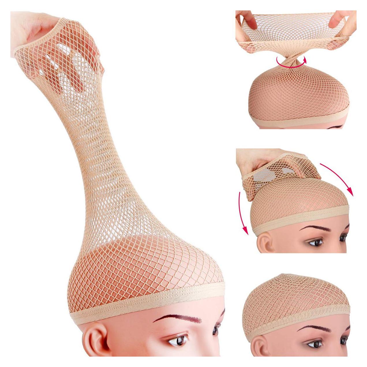 Gorros de Peluca Dreamlover Nude 2 Piezas para Mujeres