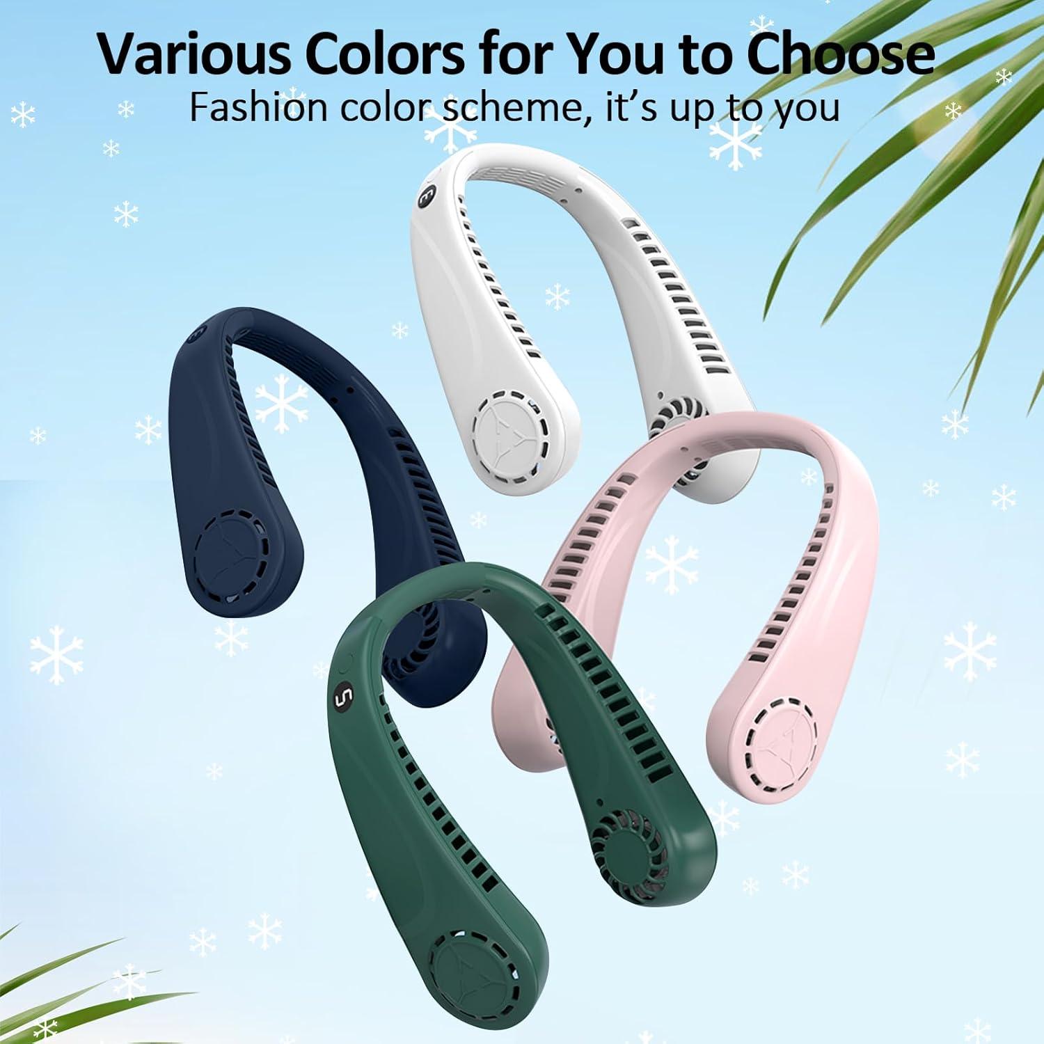 Ventilador Colgante BIRDDIE Rosa 5 Velocidades Portátil