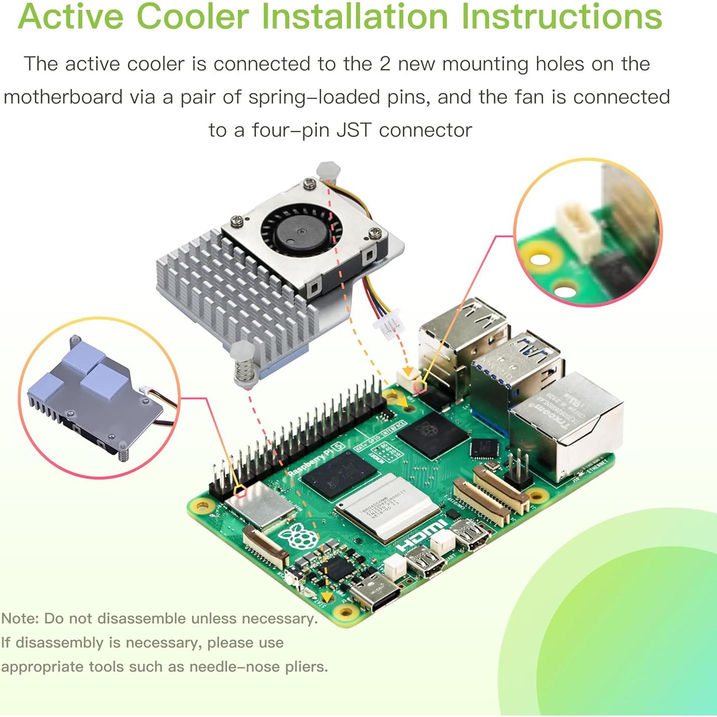 Kit Raspberry Pi 5 iRasptek 4GB con Caja y Enfriador Activo