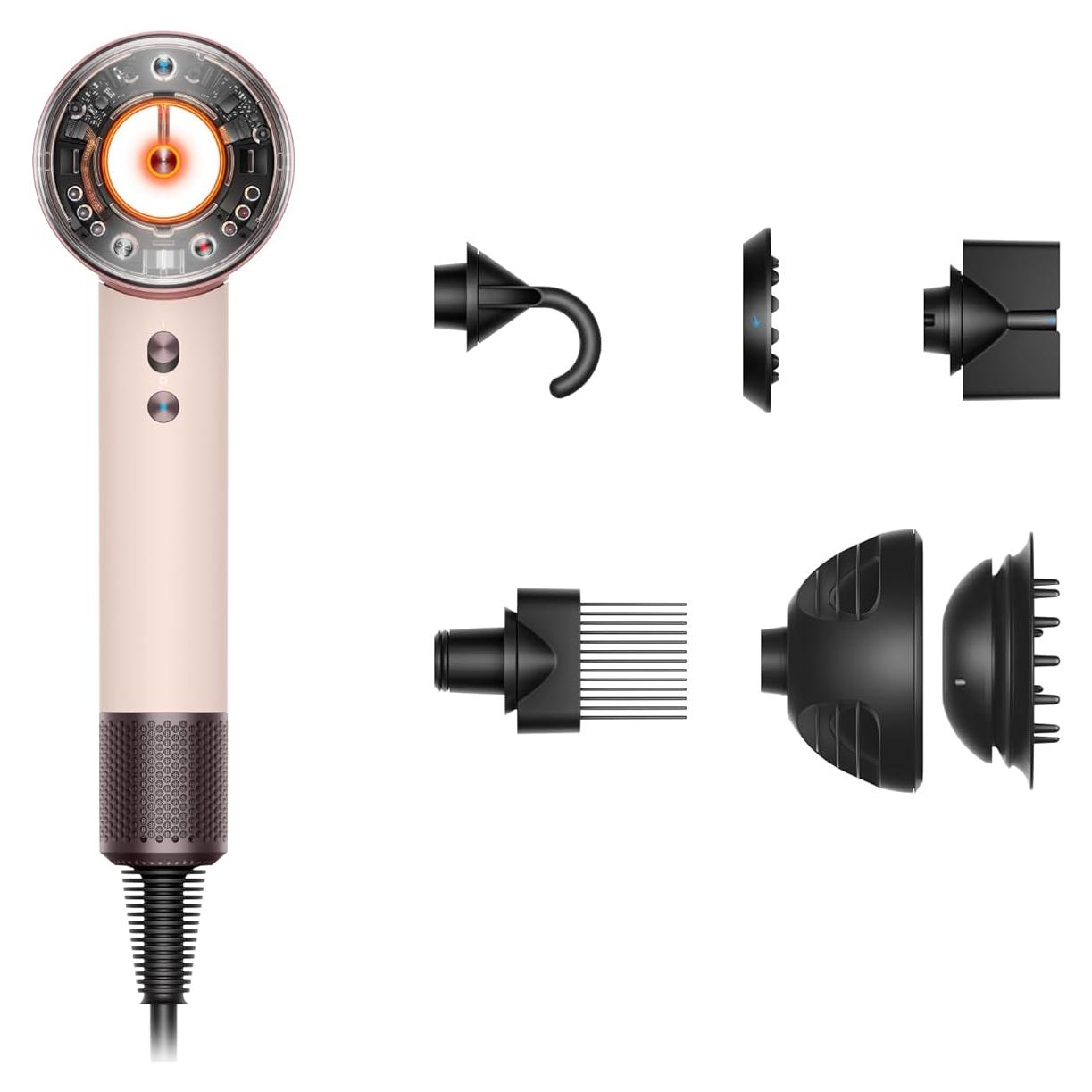Secador de Pelo Dyson Supersonic Nural 2.72kg Rosa Cerámico