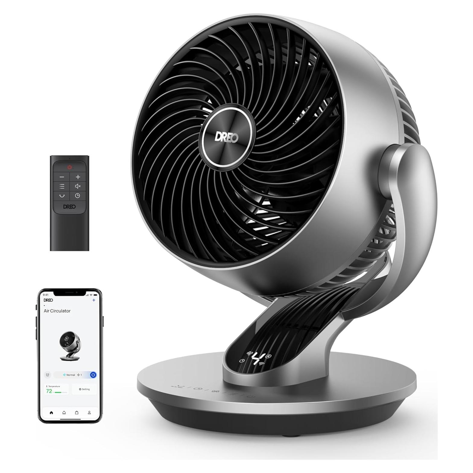 Ventilador Dreo DR-HAF001S Oscilante 120° y 90° 13"