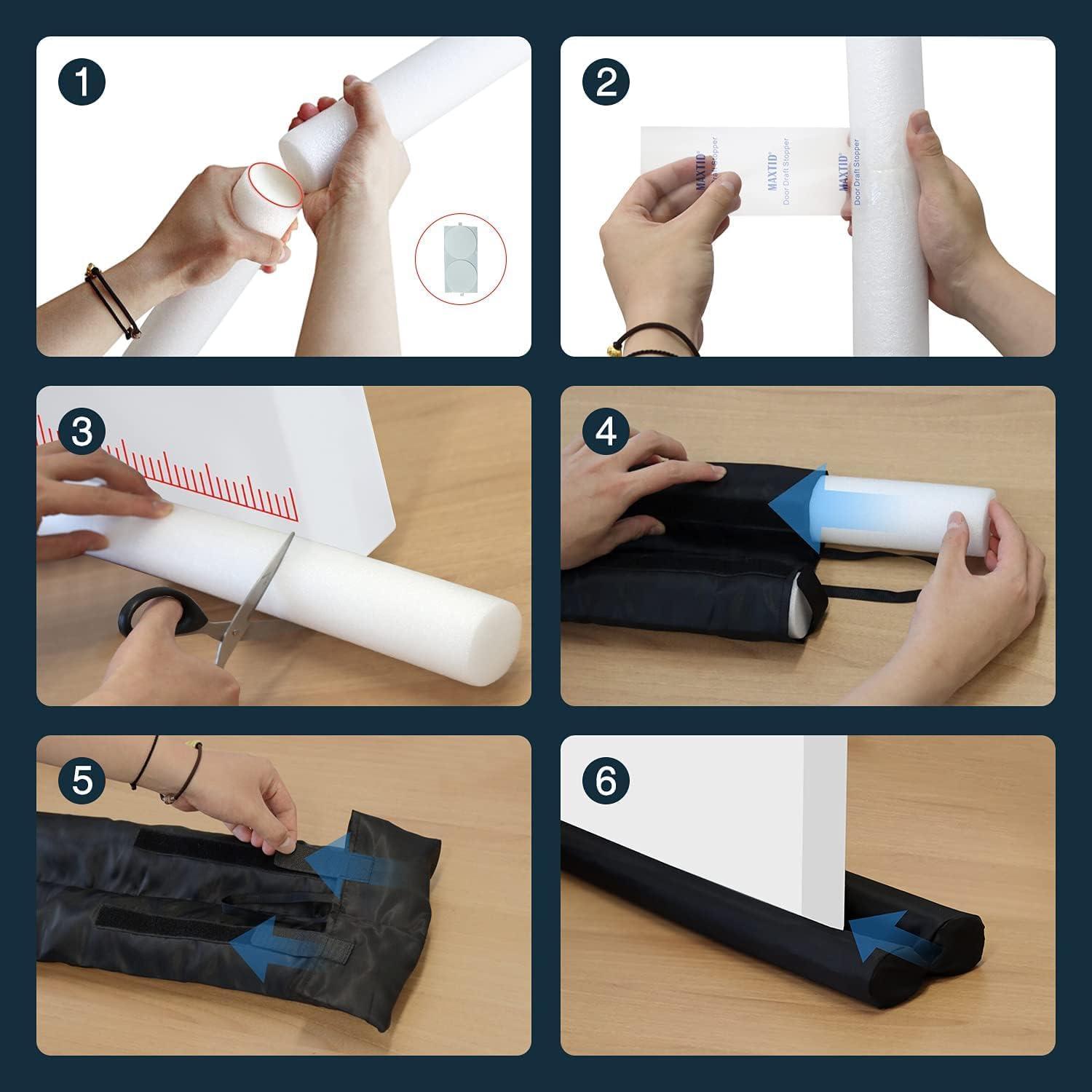 Tapón de Corriente de Aire MAXTID 81.3 cm Gris - Bloqueador de Viento