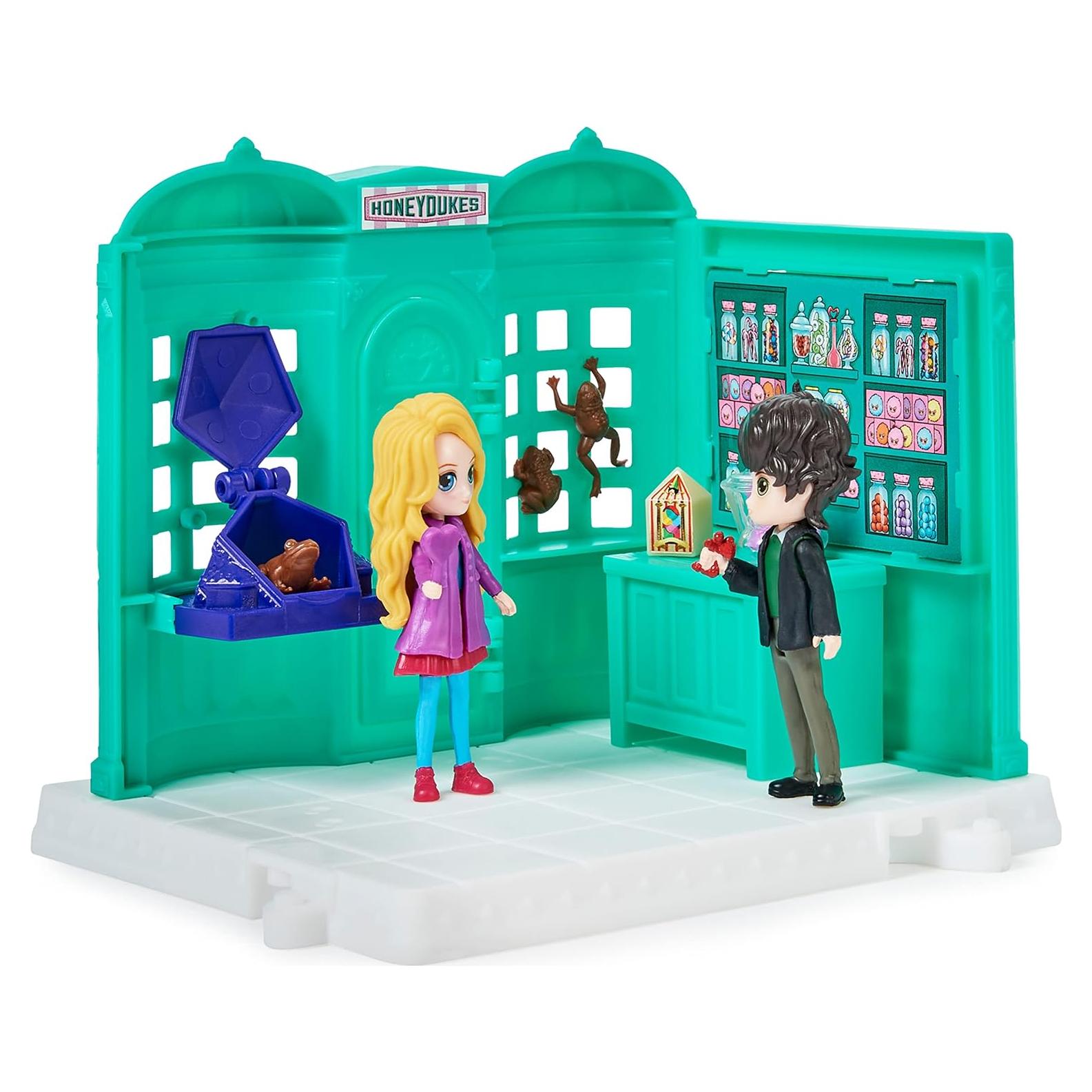Set de Juego Honeydukes Harry Potter con 2 Figuras y Accesorios