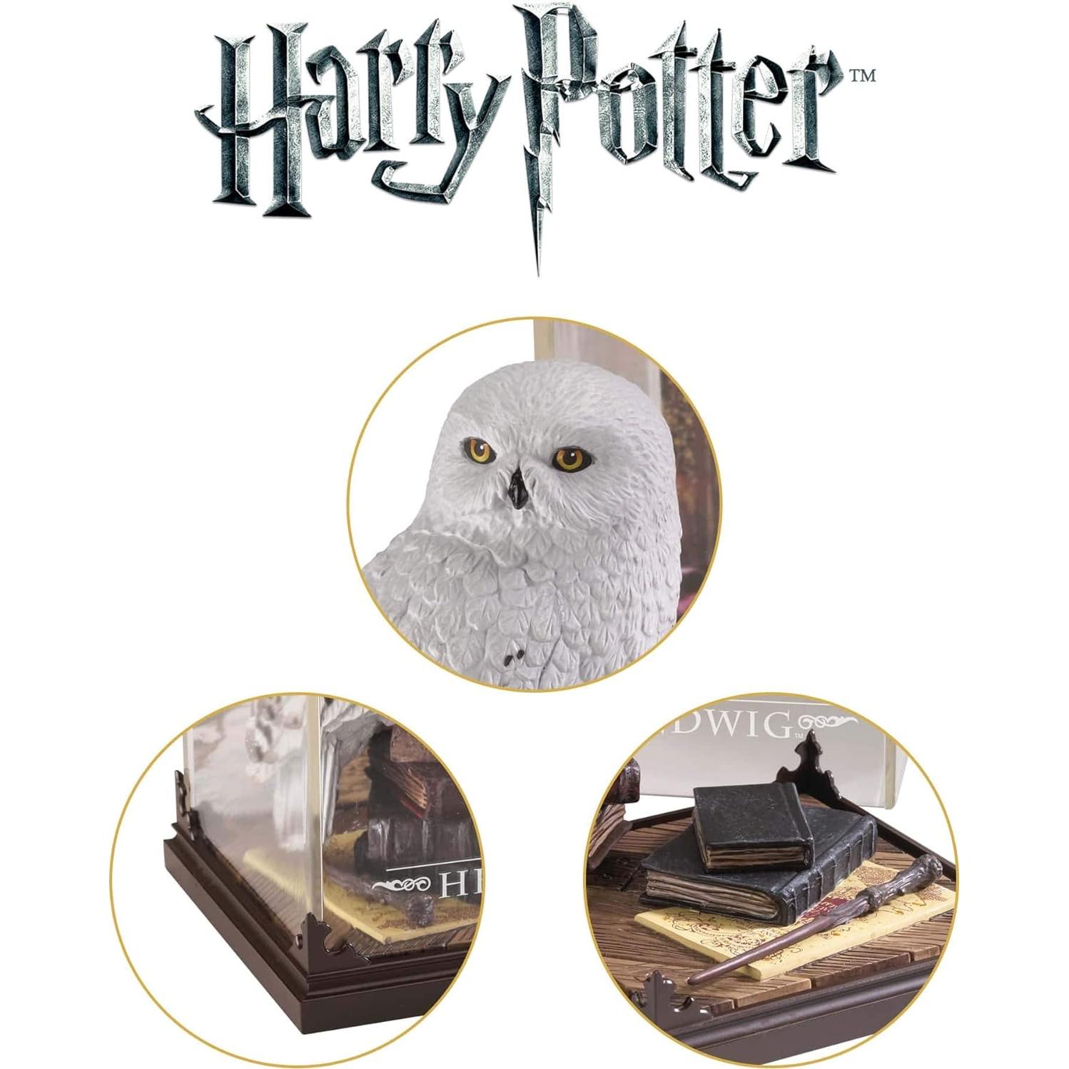 Diorama Criaturas Mágicas Noble Harry Potter Hedwig